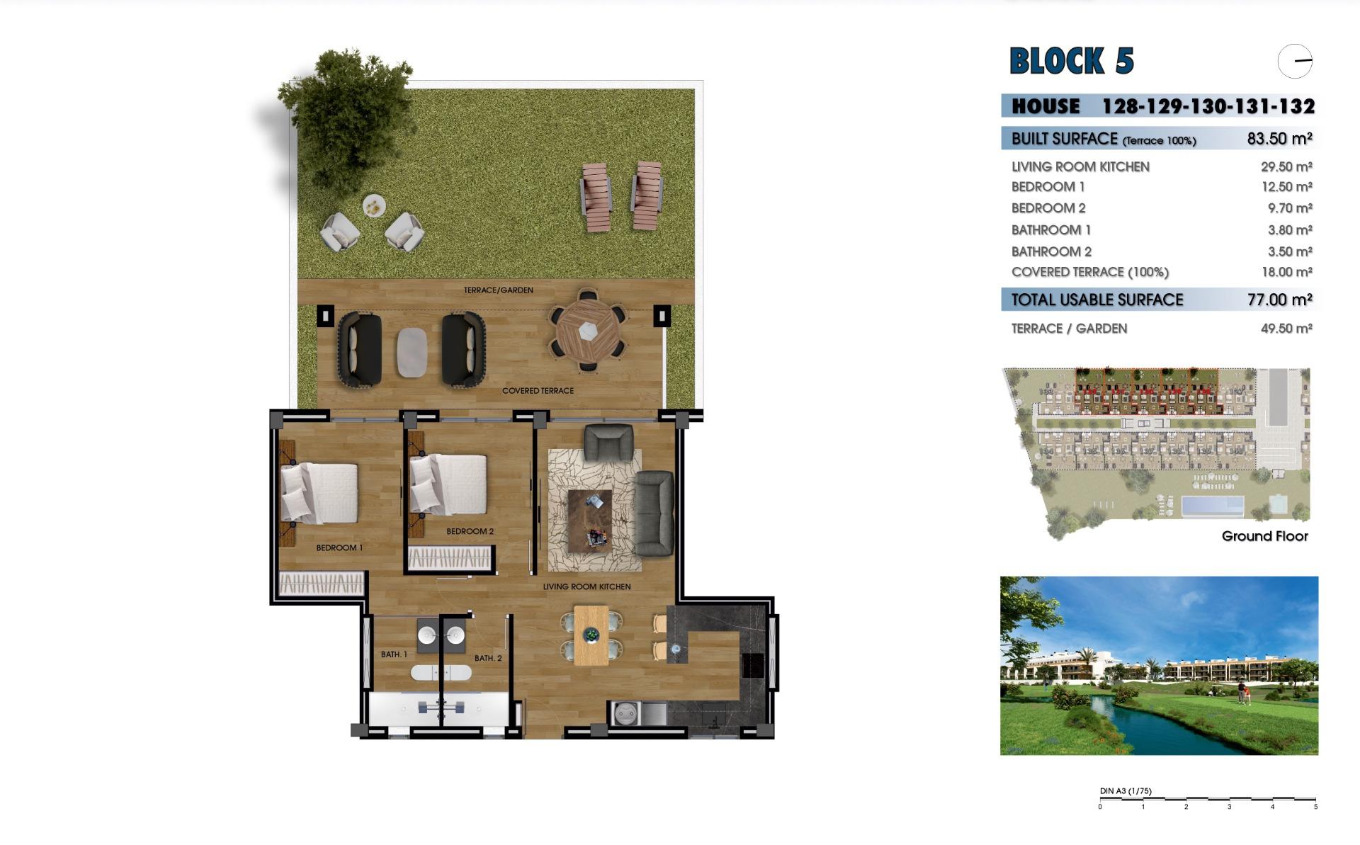 NEW BUILD RESIDENTIAL COMPLEX NEAR LA SERENA GOLF, LOS ALCAZARES