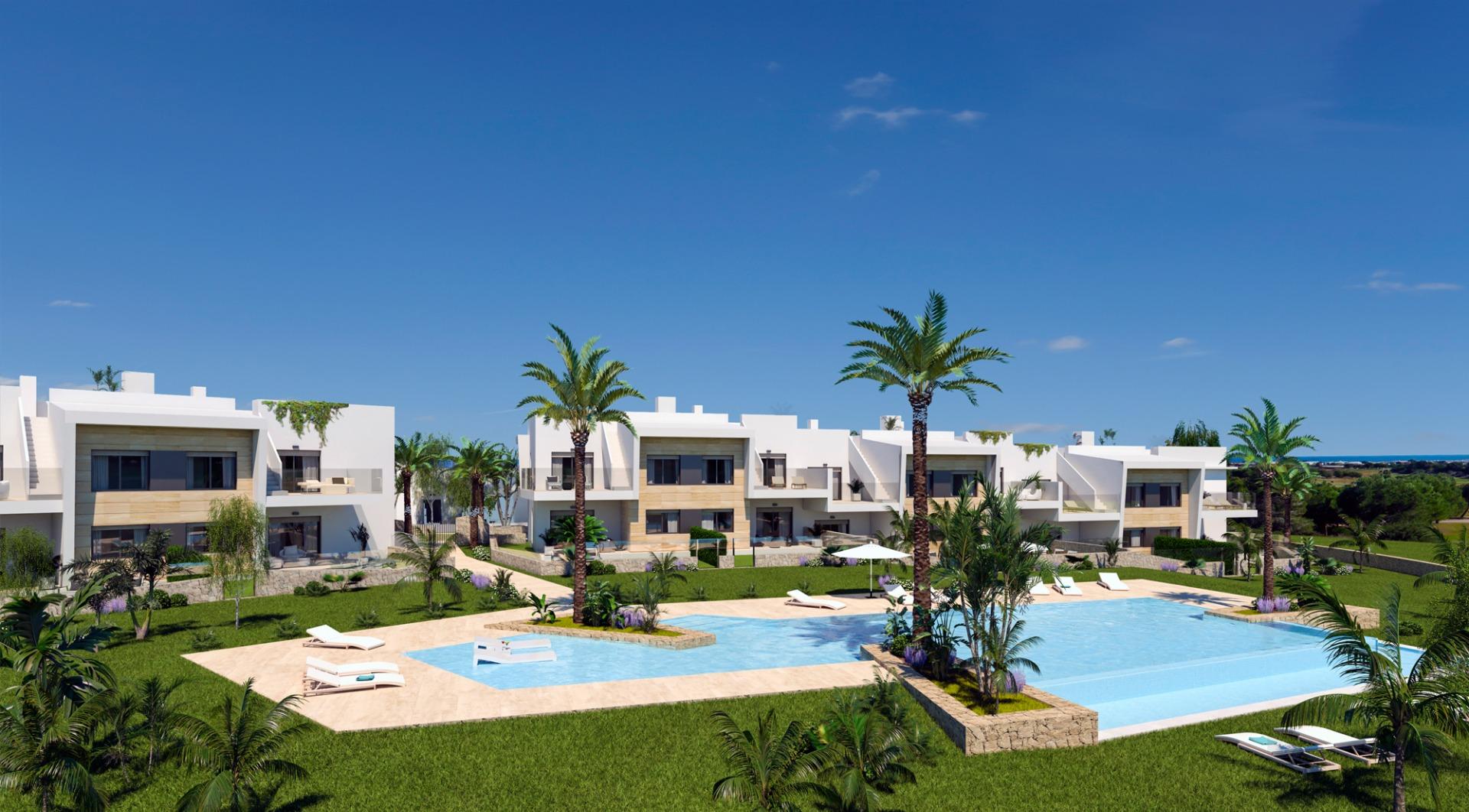 7-1 NEW BUILD RESIDENTIAL COMPLEX IN PILAR DE LA HORADADA ON THE GOLF COURSE