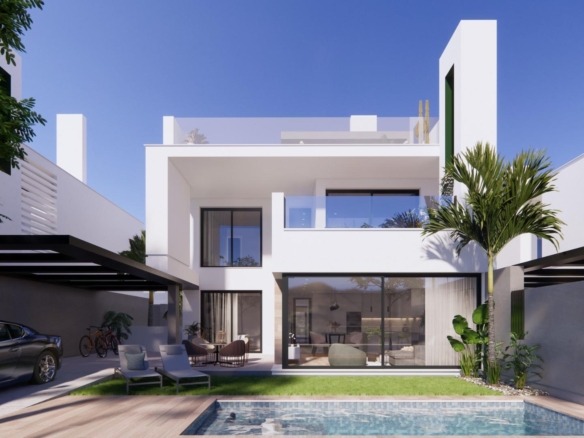 NEW BUILD VILLAS IN PRIVATE GATED RESORT IN PROVINCE OF MURCIA