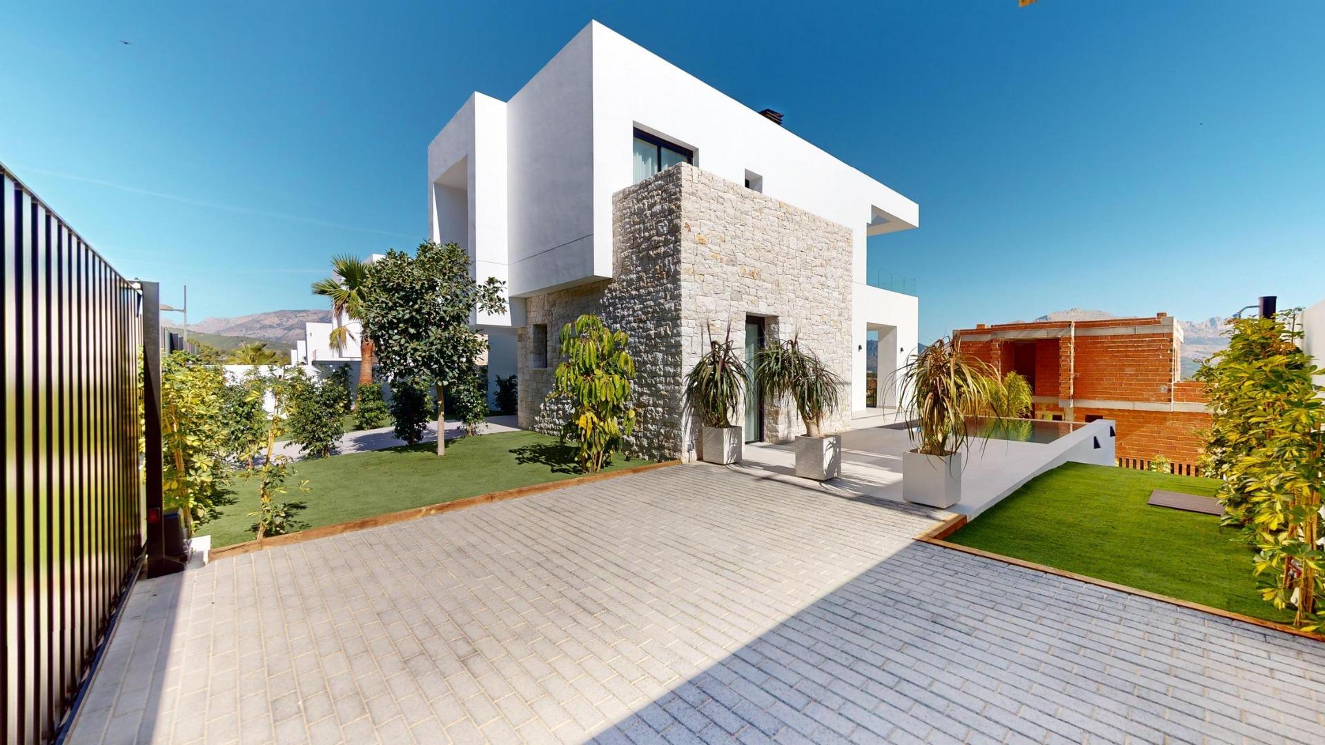 13-1 New Build Luxury Villas in Polop with Stunning Views