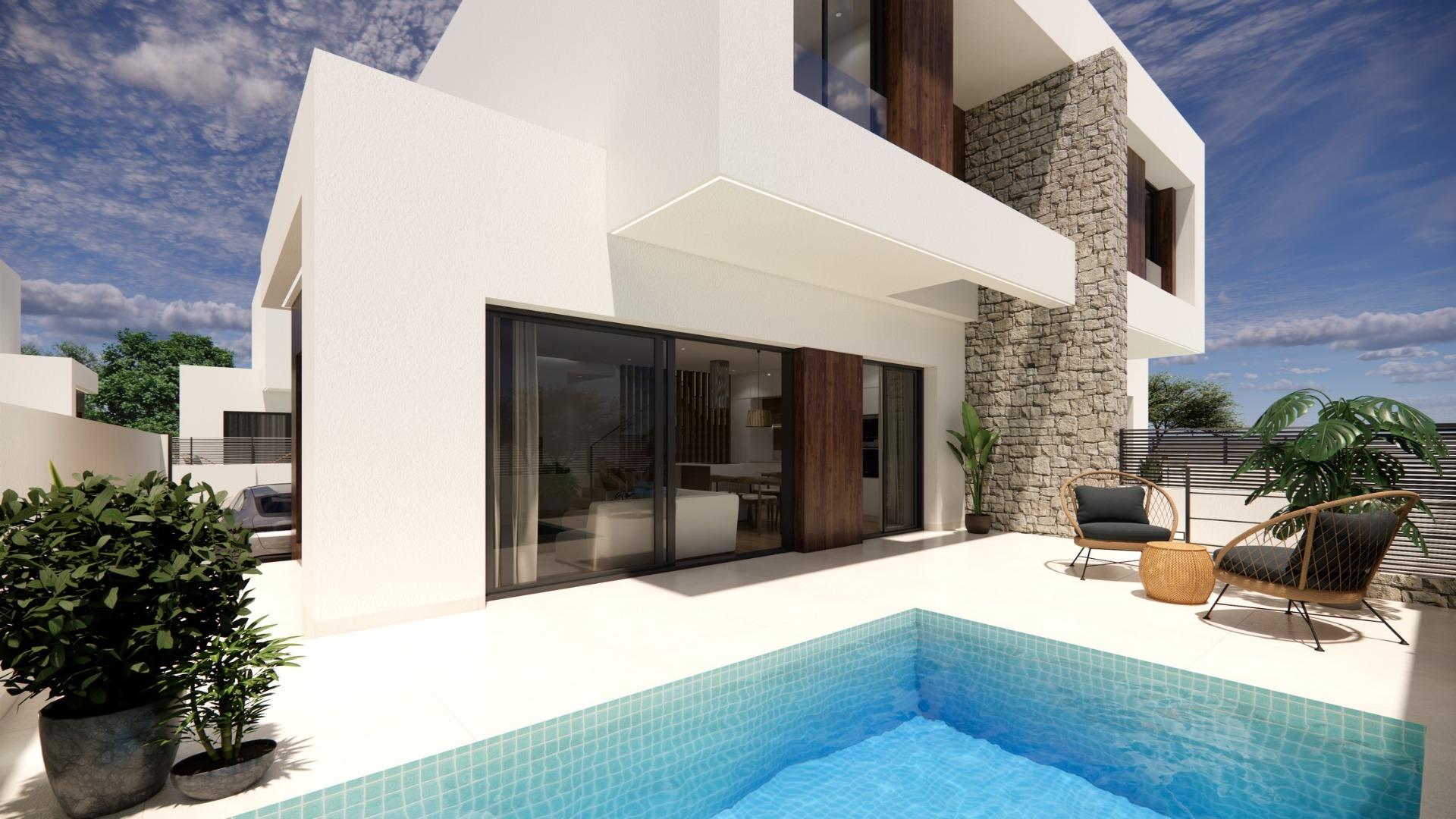 New Build Semi detached villas in Dolores