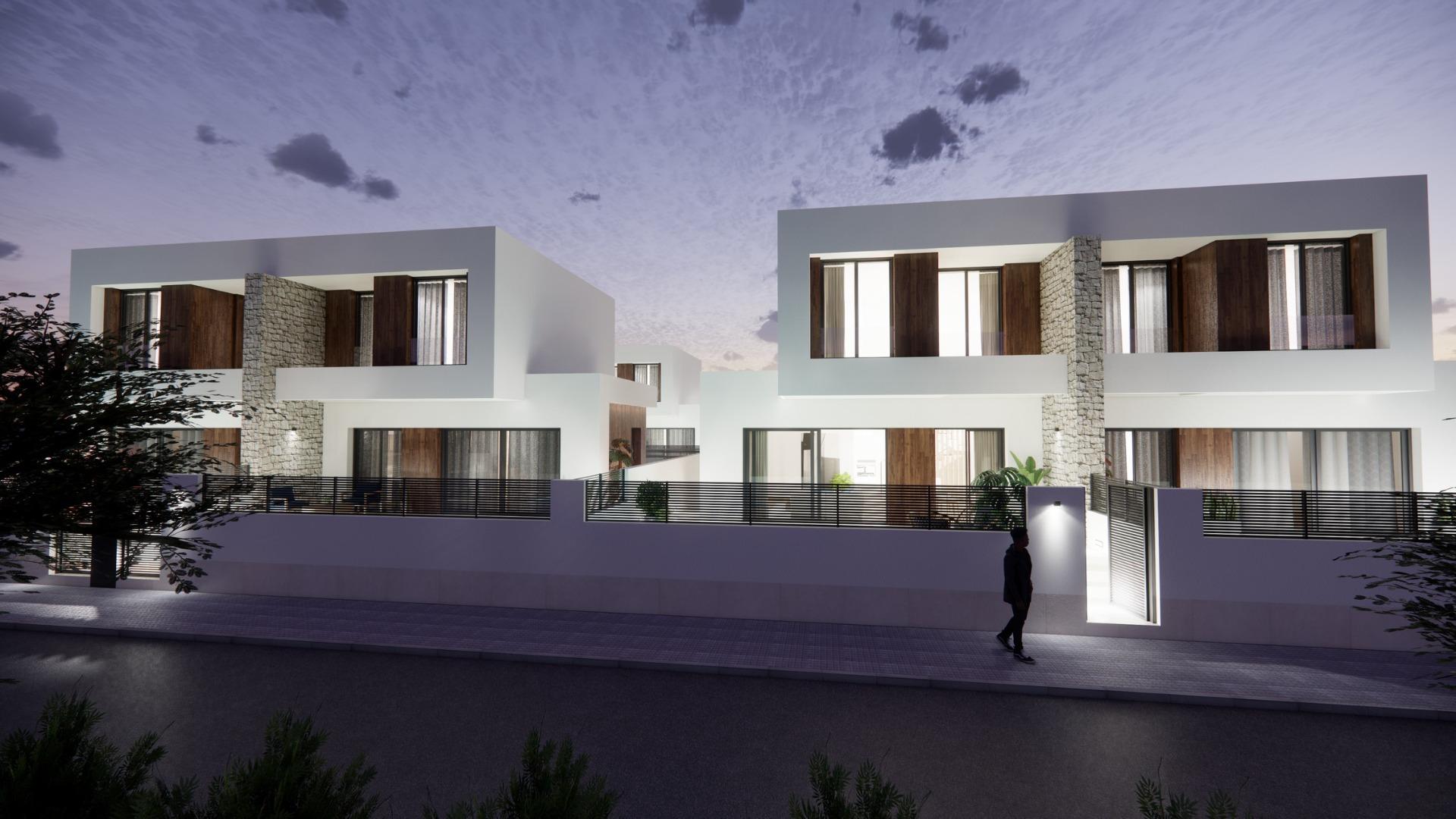 New Build Semi detached villas in Dolores