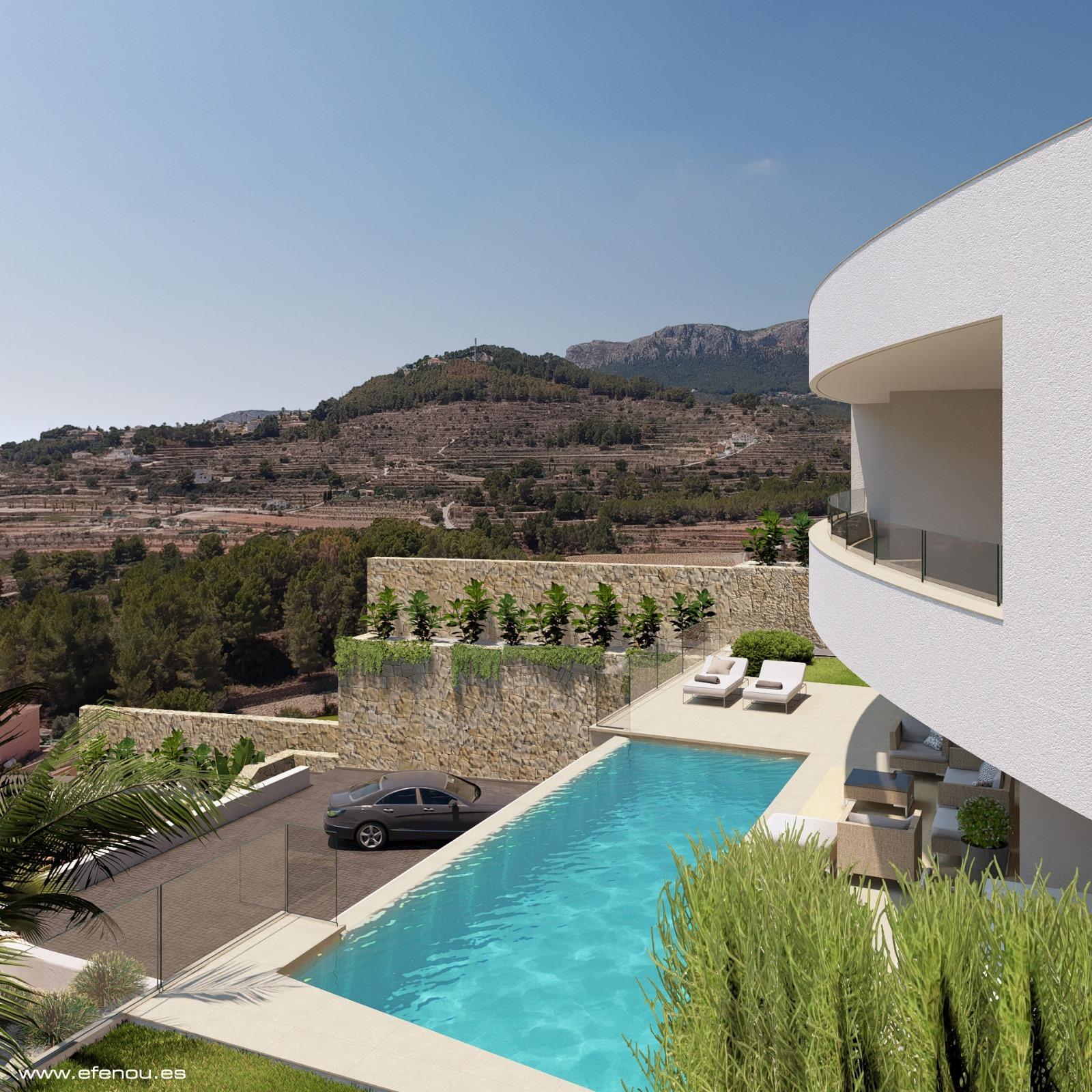 Luxurious Sea-View Villa in Calpe – Modern Elegance with Stunning Views
