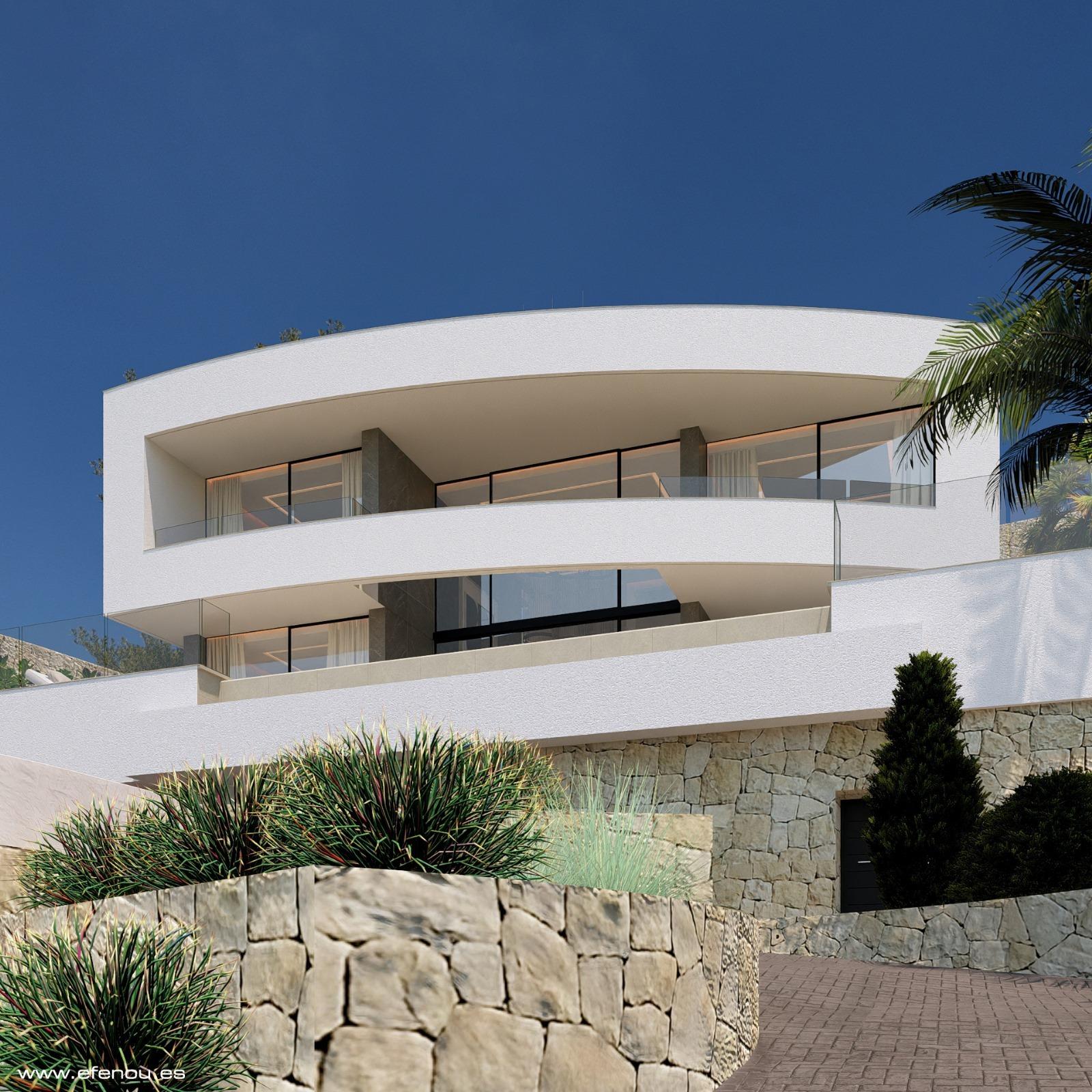 Luxurious Sea-View Villa in Calpe – Modern Elegance with Stunning Views