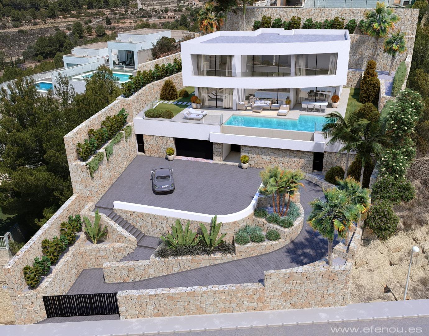 Luxurious Sea-View Villa in Calpe – Modern Elegance with Stunning Views
