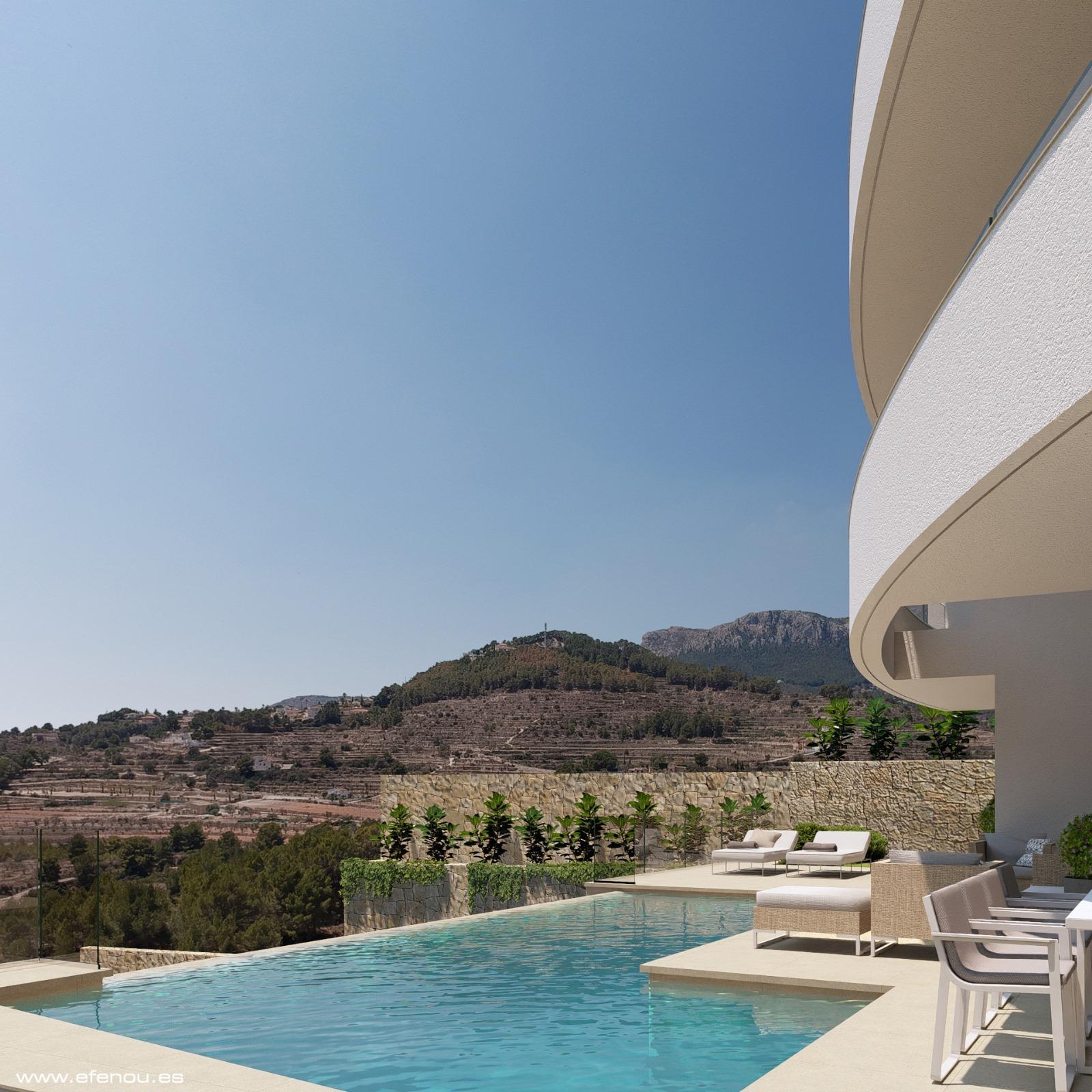 12-1 Luxurious Sea-View Villa in Calpe – Modern Elegance with Stunning Views
