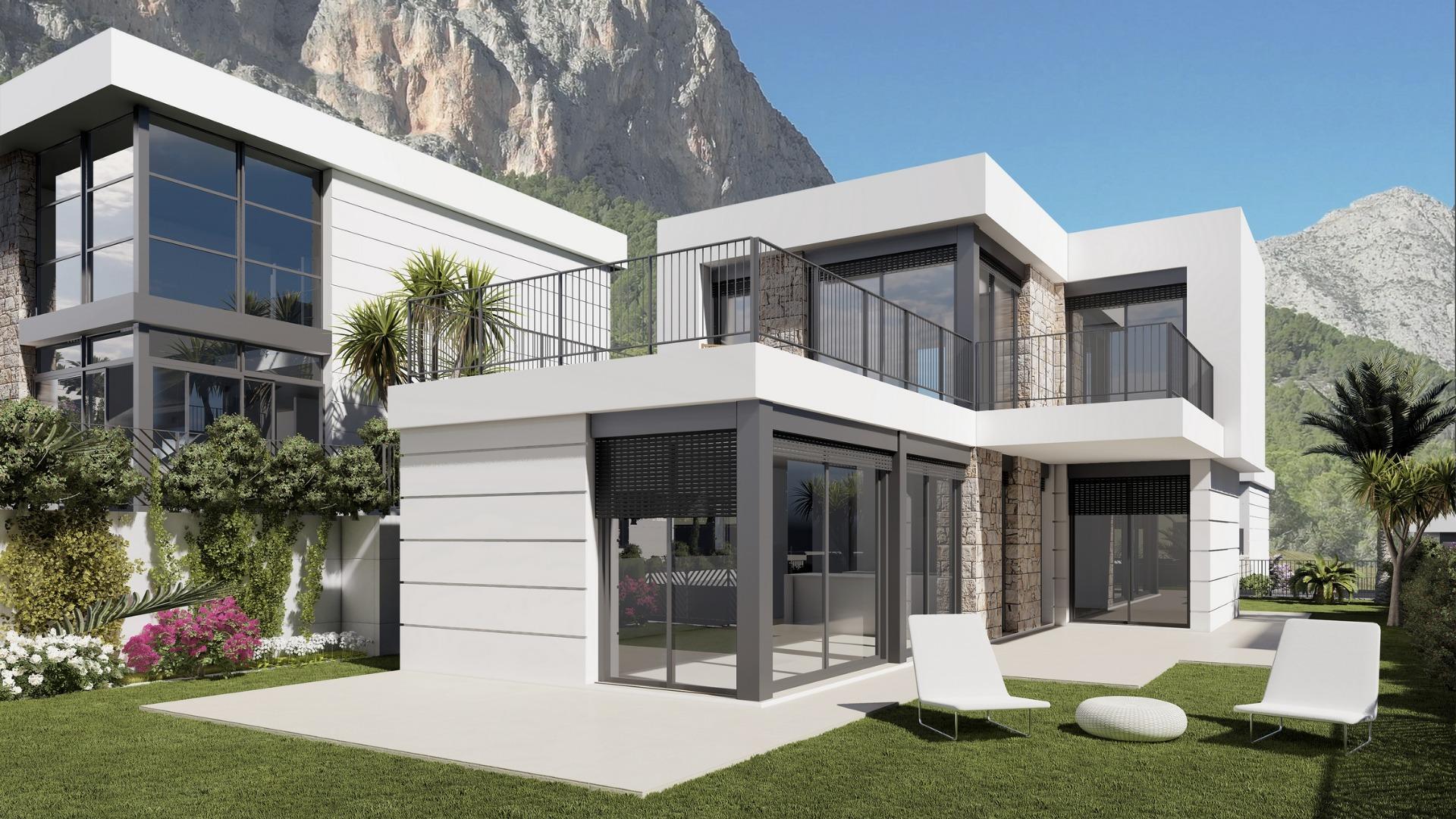 New Construction Villas in Polop, Alicante