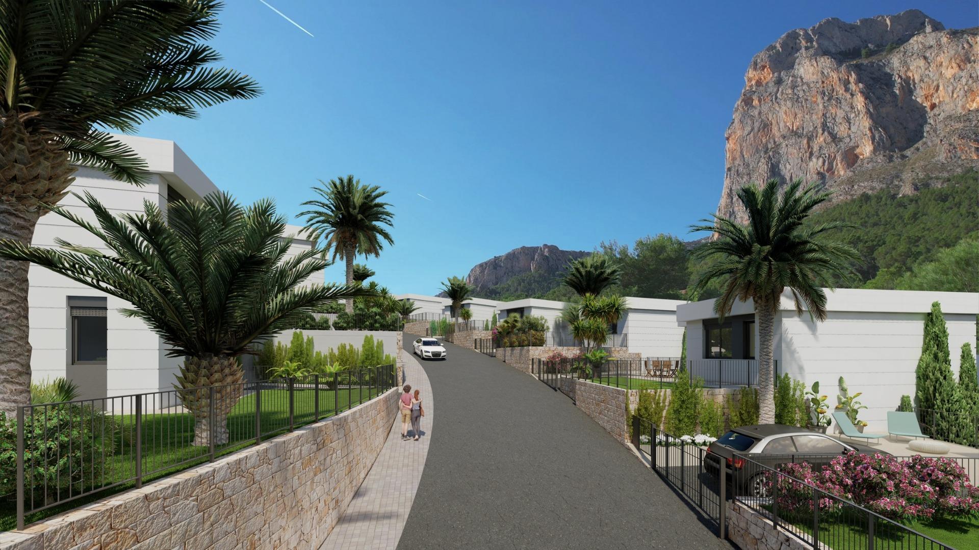 New Construction Villas in Polop, Alicante