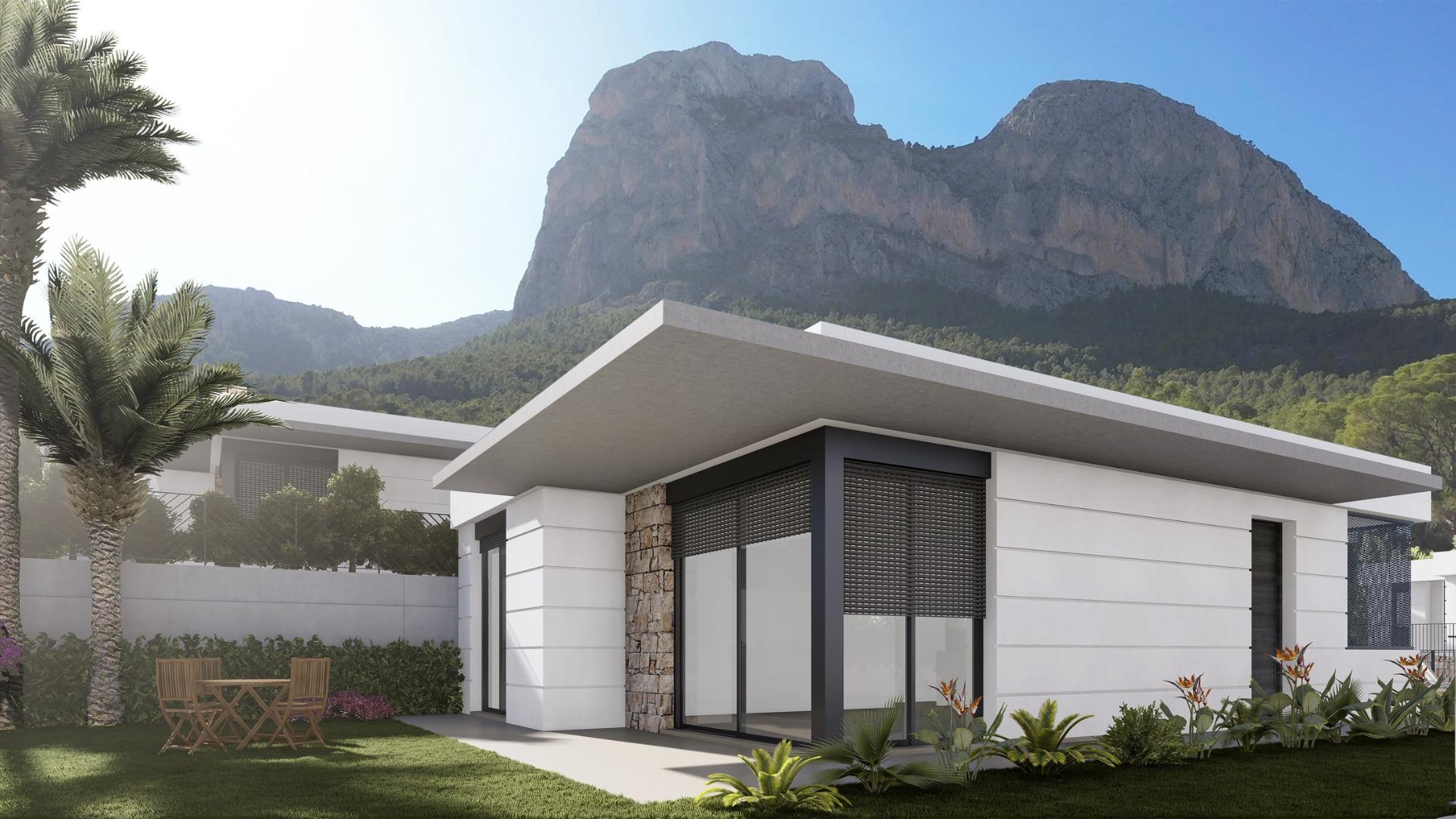 13-1 New Construction Villas in Polop, Alicante