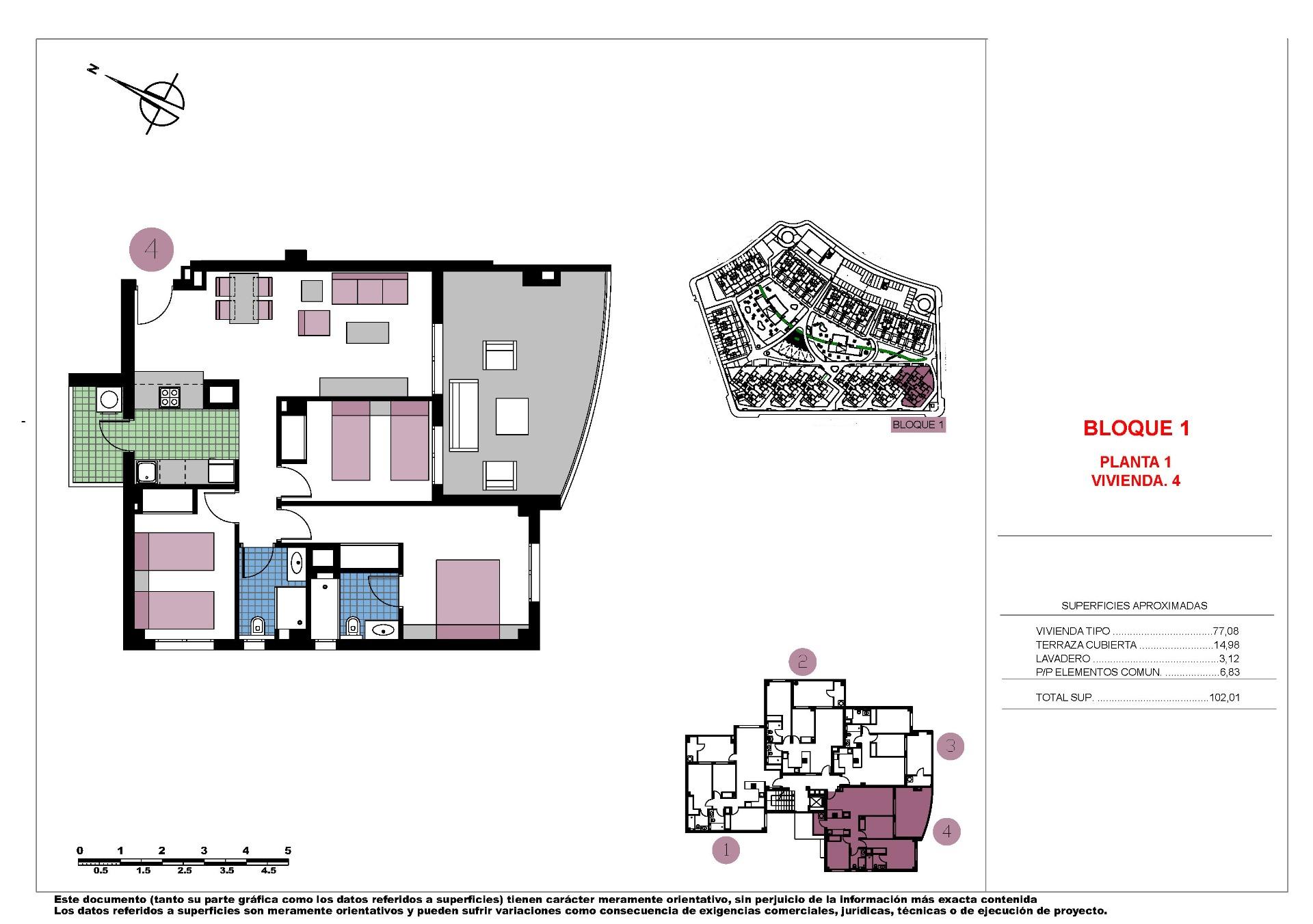 New Build Apartments and Bungalows in Mil Palmeras