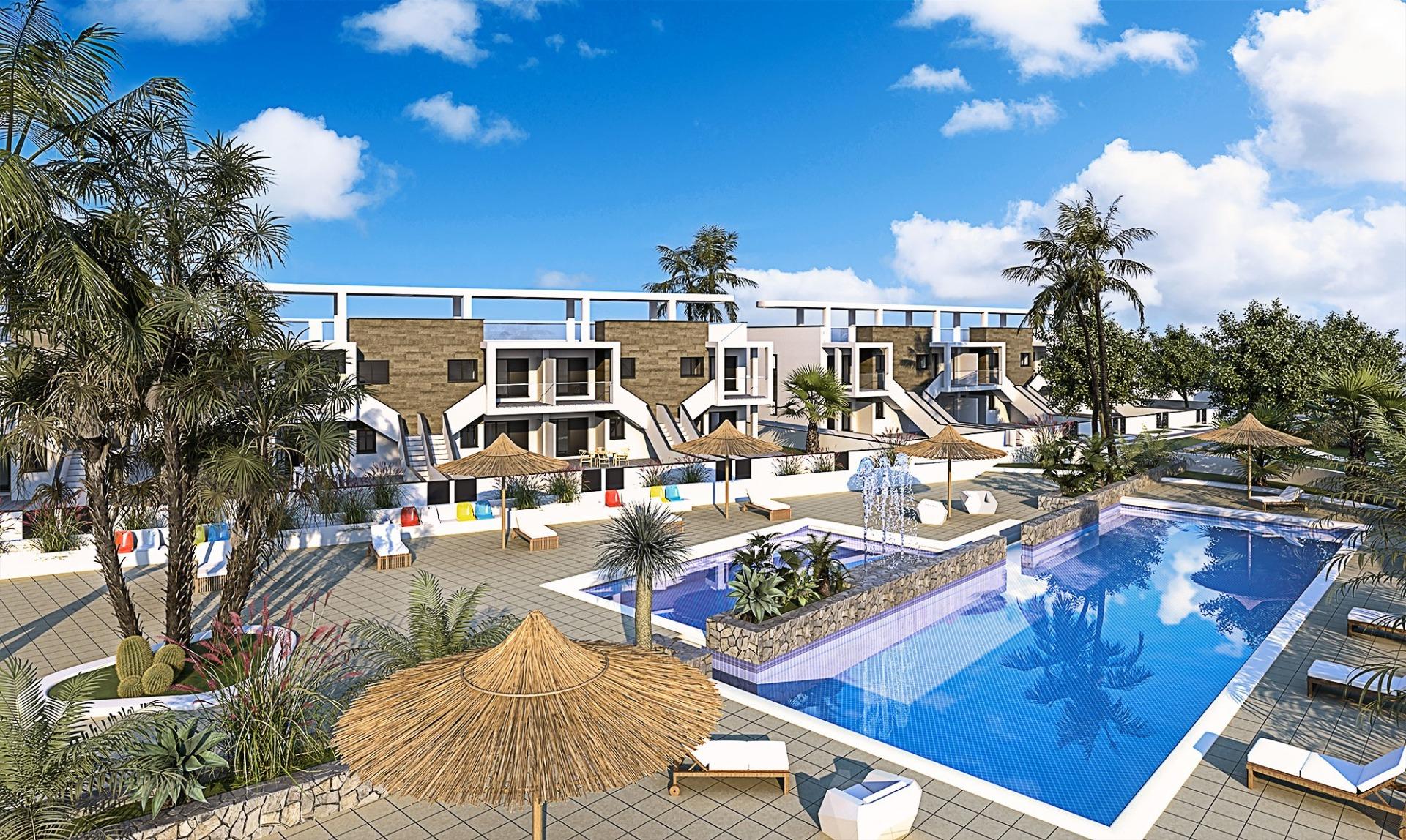 New Build Apartments and Bungalows in Mil Palmeras