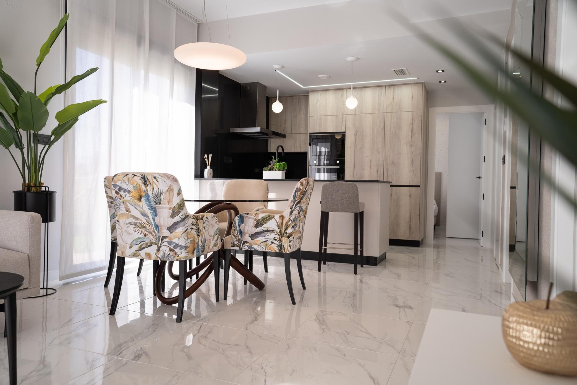 New build bungalows in Pilar de la Horadada