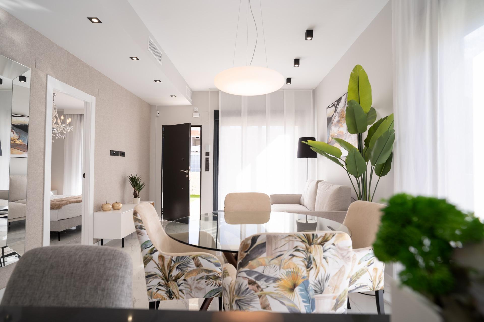 New build bungalows in Pilar de la Horadada
