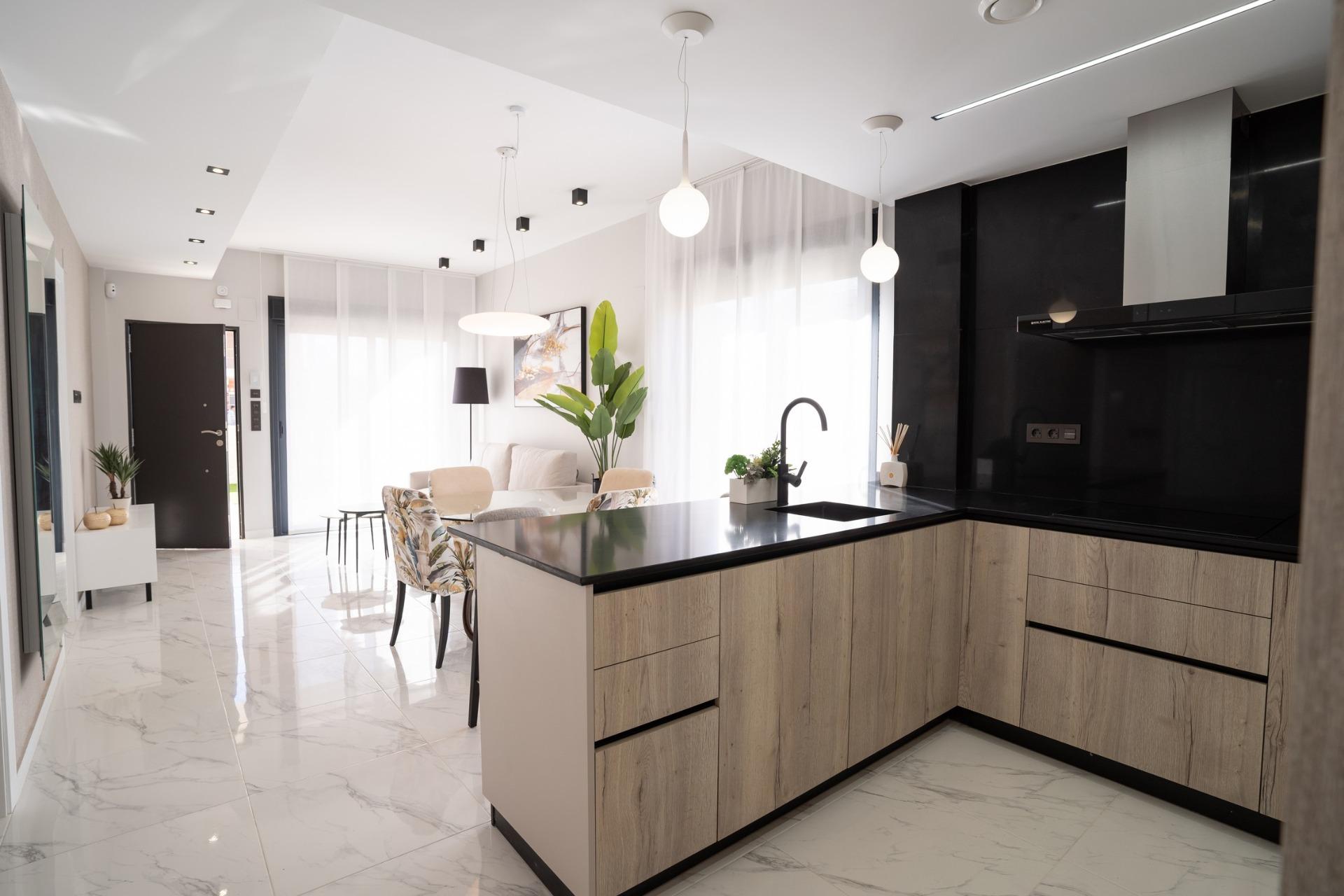 New build bungalows in Pilar de la Horadada