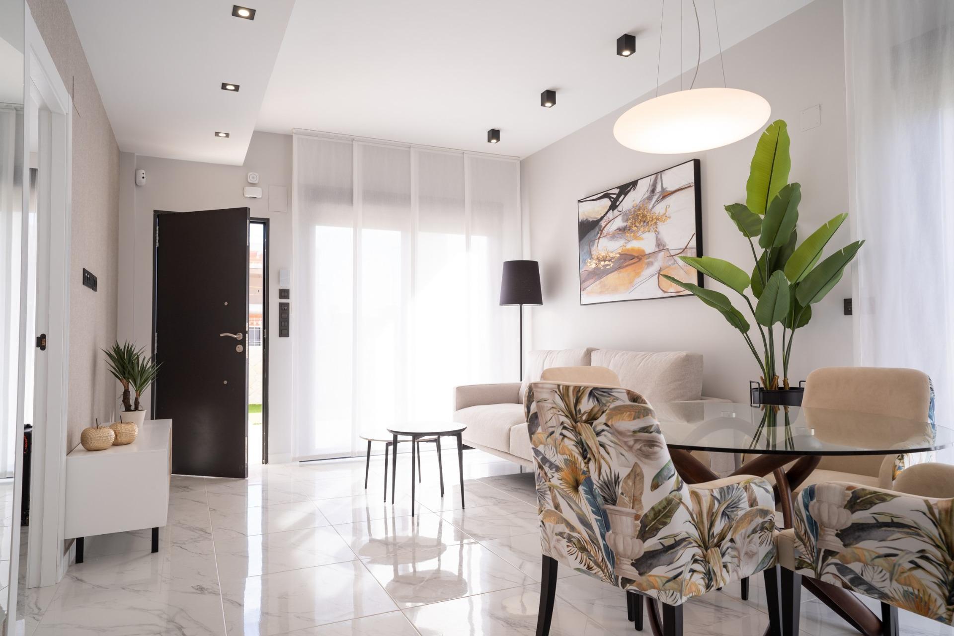 New build bungalows in Pilar de la Horadada