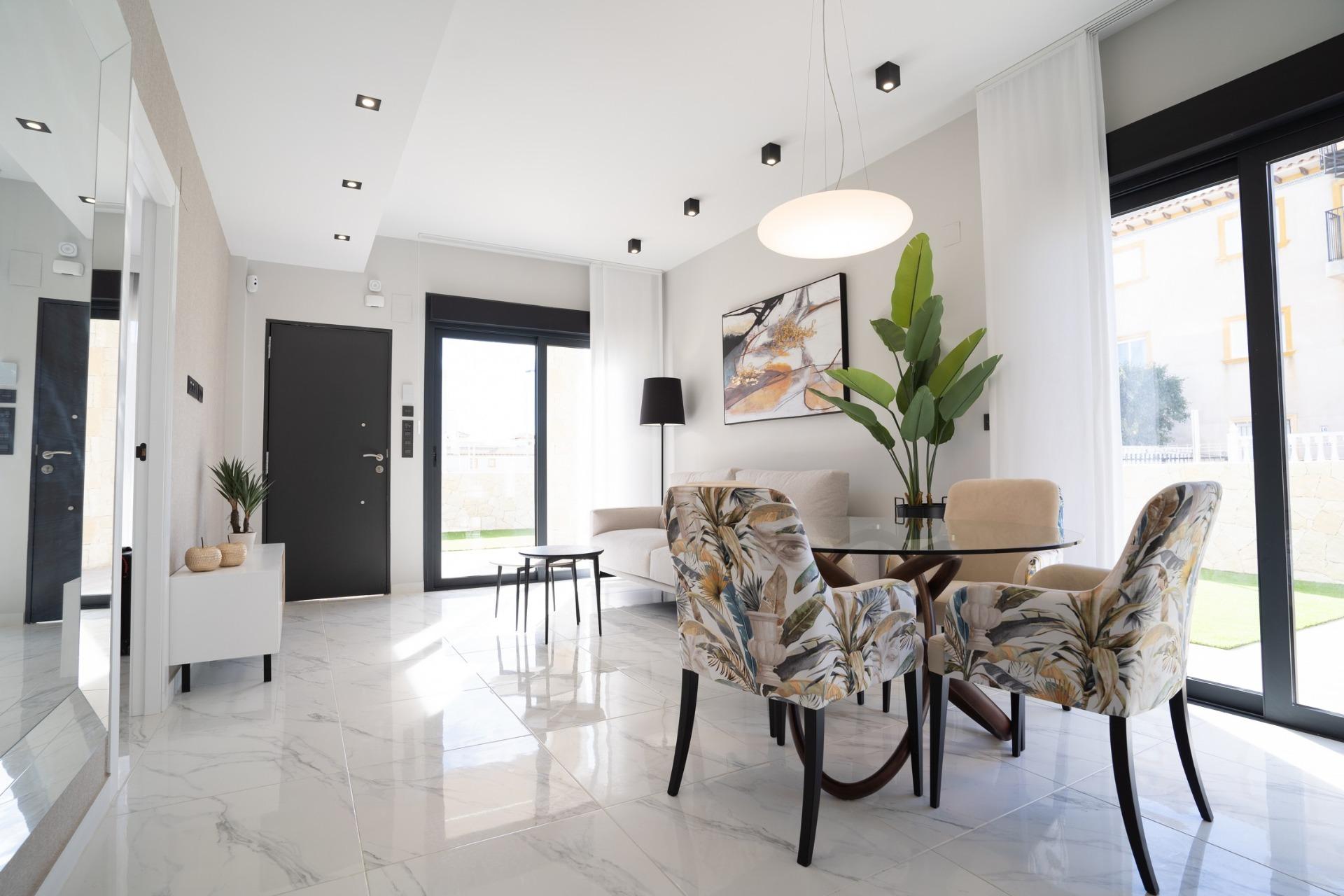 New build bungalows in Pilar de la Horadada