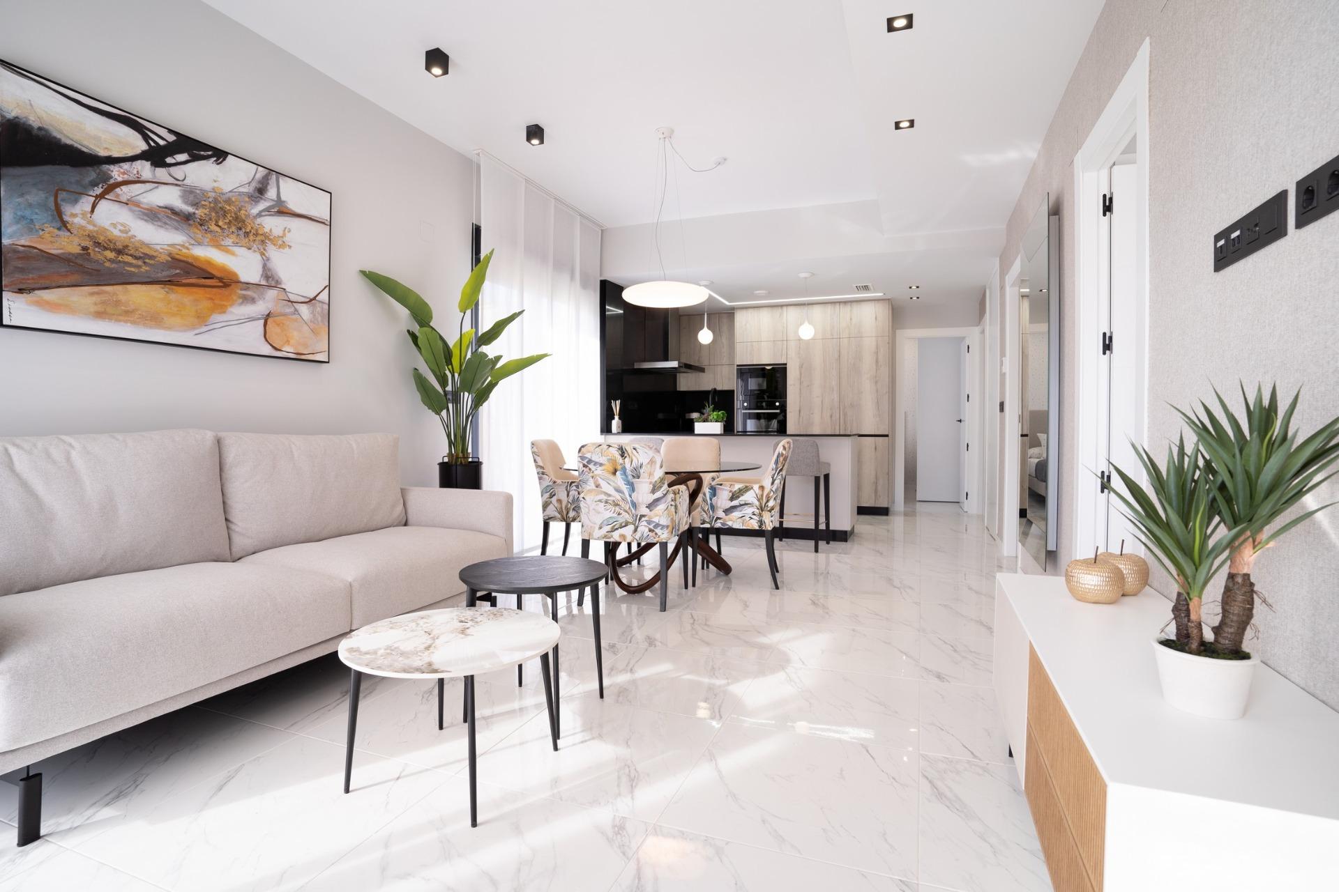 New build bungalows in Pilar de la Horadada