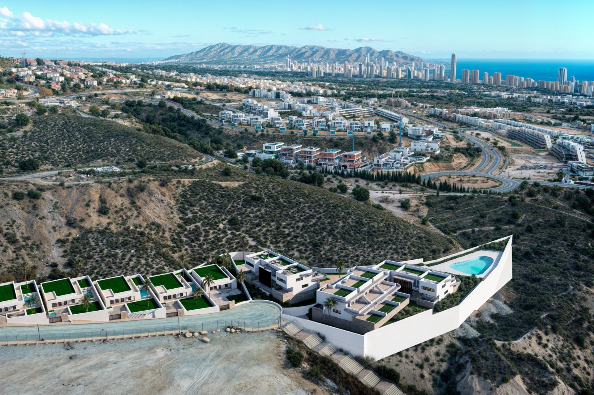 New Build Homes with Panoramic Views in Finestrat-Benidorm