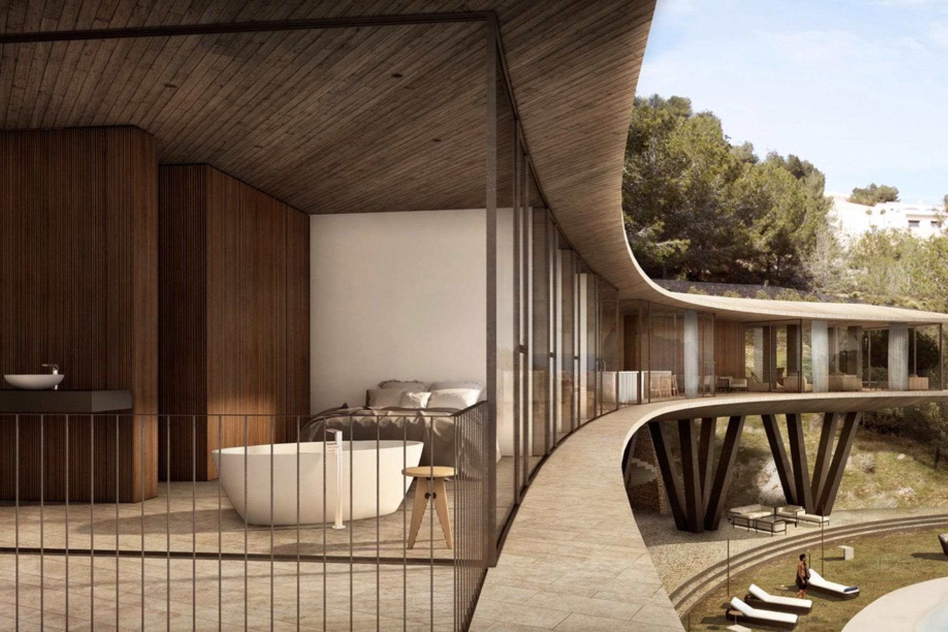 Luxury Avant-Garde Villa with Sea Views in Benissa Costa