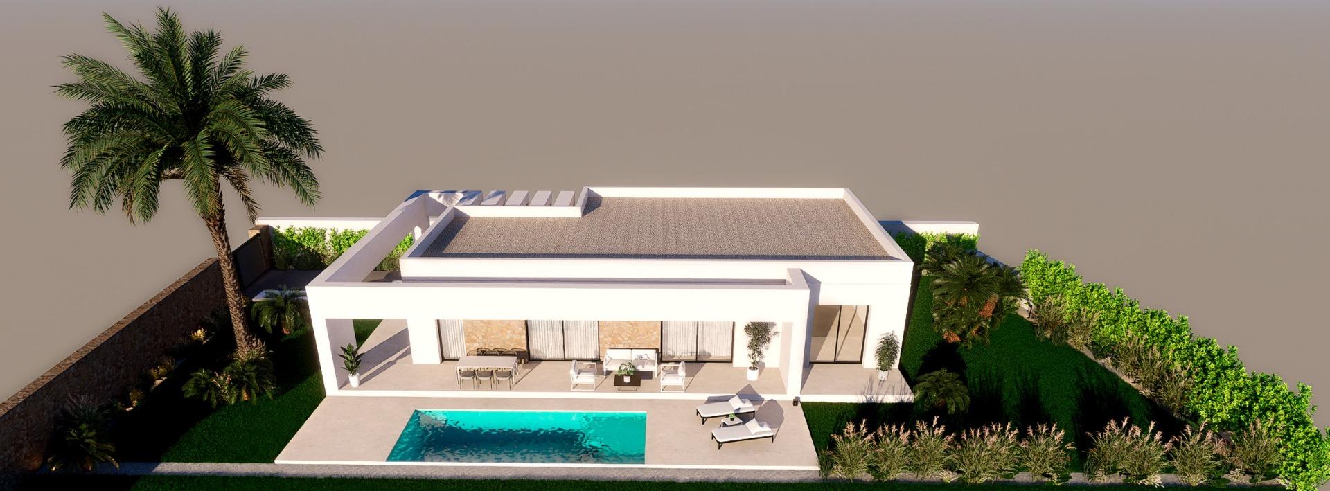 Newly built villas with sea views in Finestrat-Benidorm
