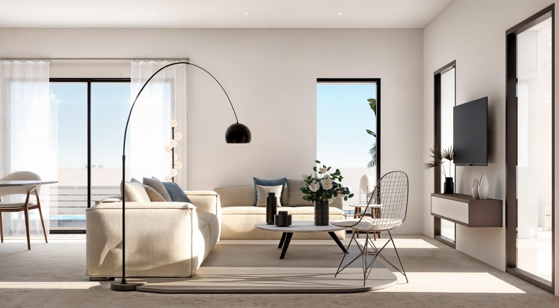 Newly built villas with sea views in Finestrat-Benidorm