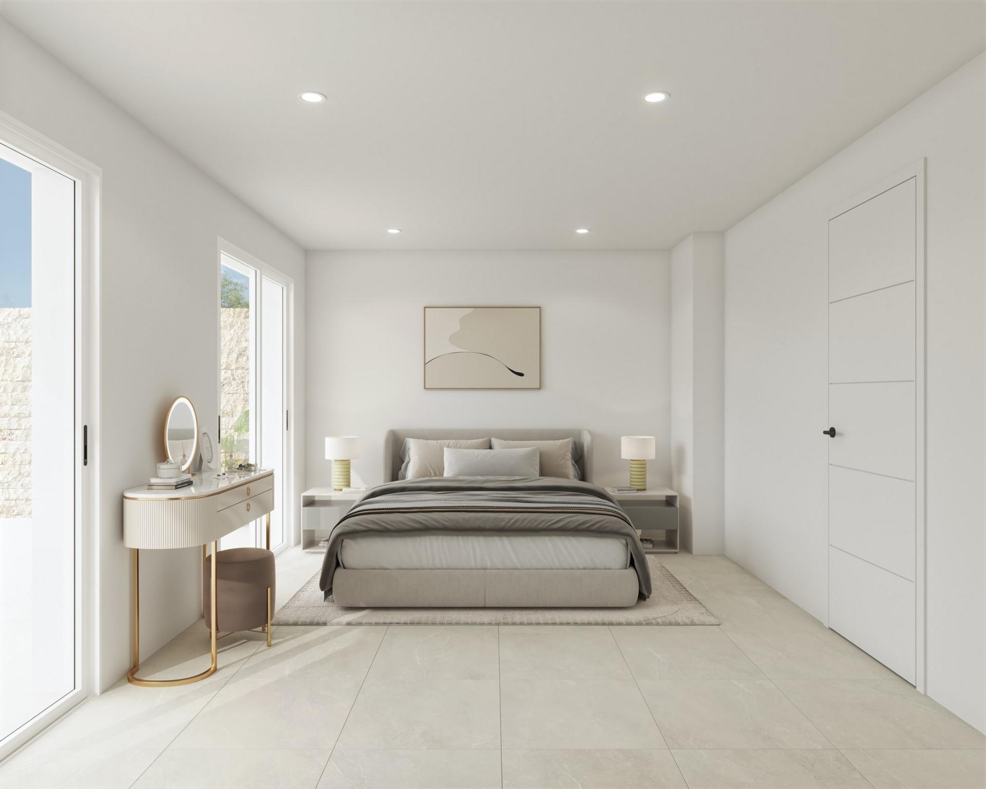 New build homes in Pilar de la Horadada with private pool