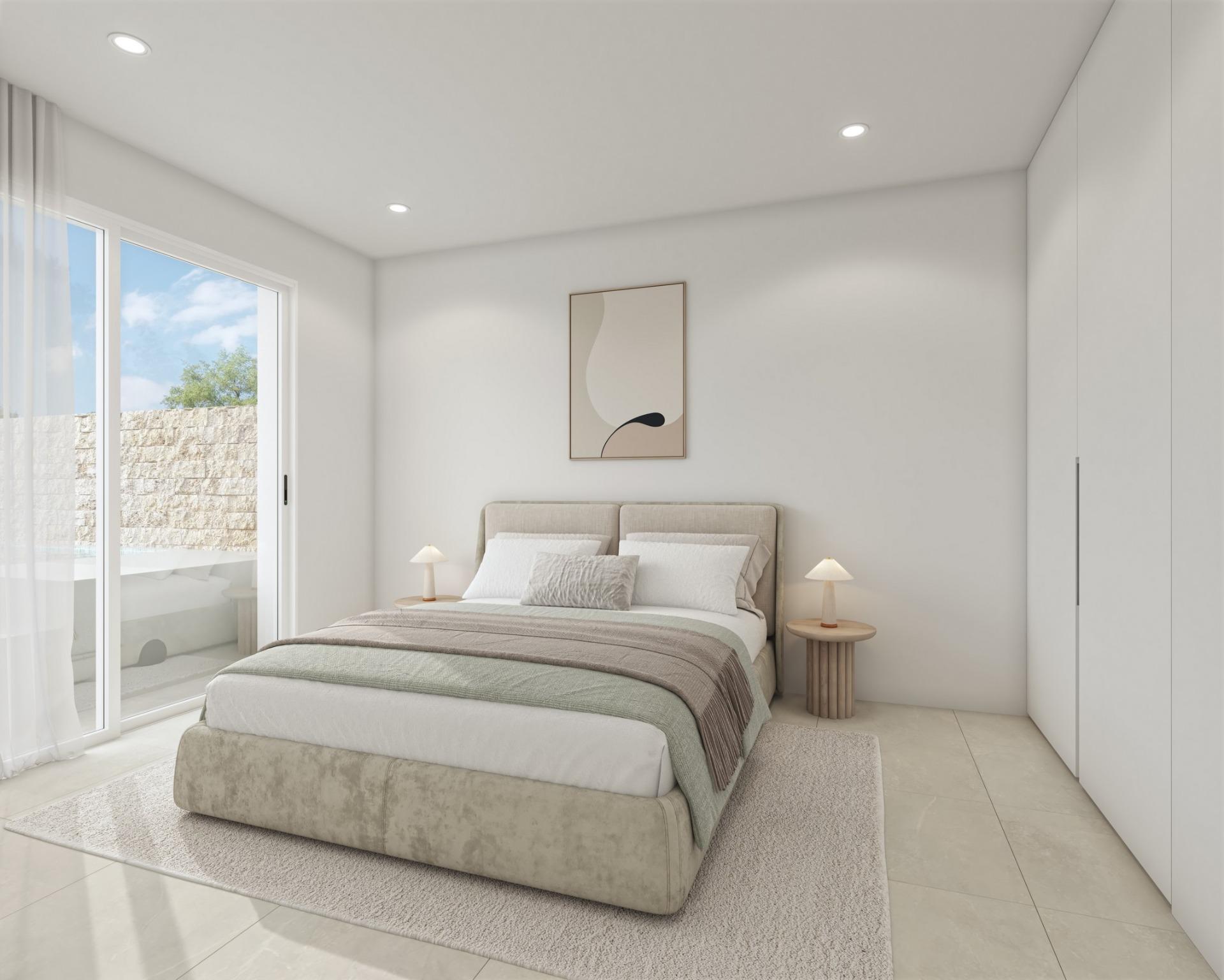 New build homes in Pilar de la Horadada with private pool