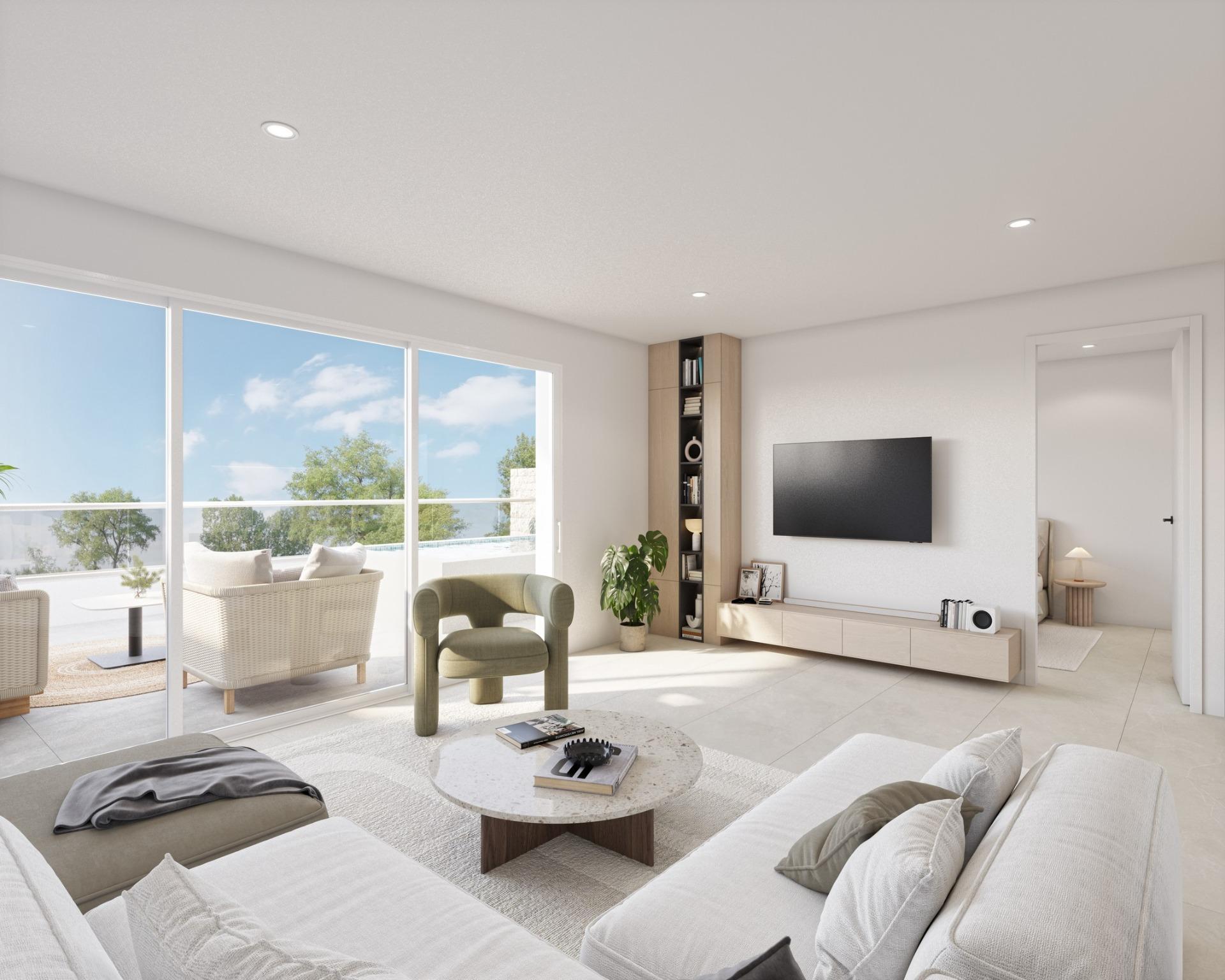 New build homes in Pilar de la Horadada with private pool
