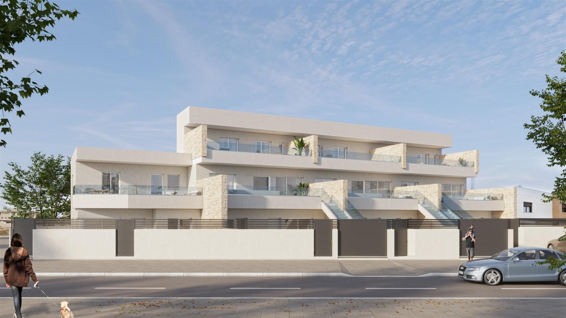 New build homes in Pilar de la Horadada with private pool