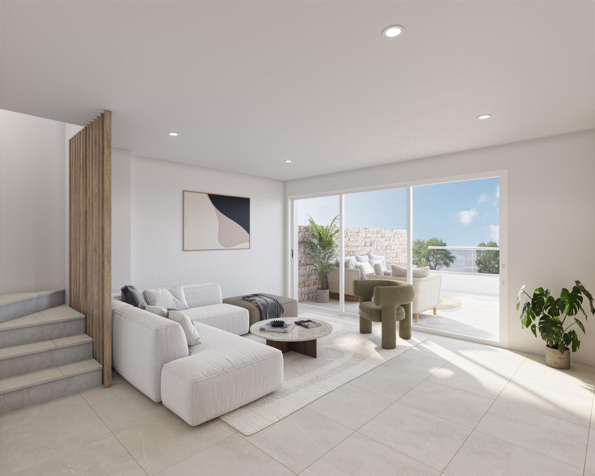 New build homes in Pilar de la Horadada with private pool
