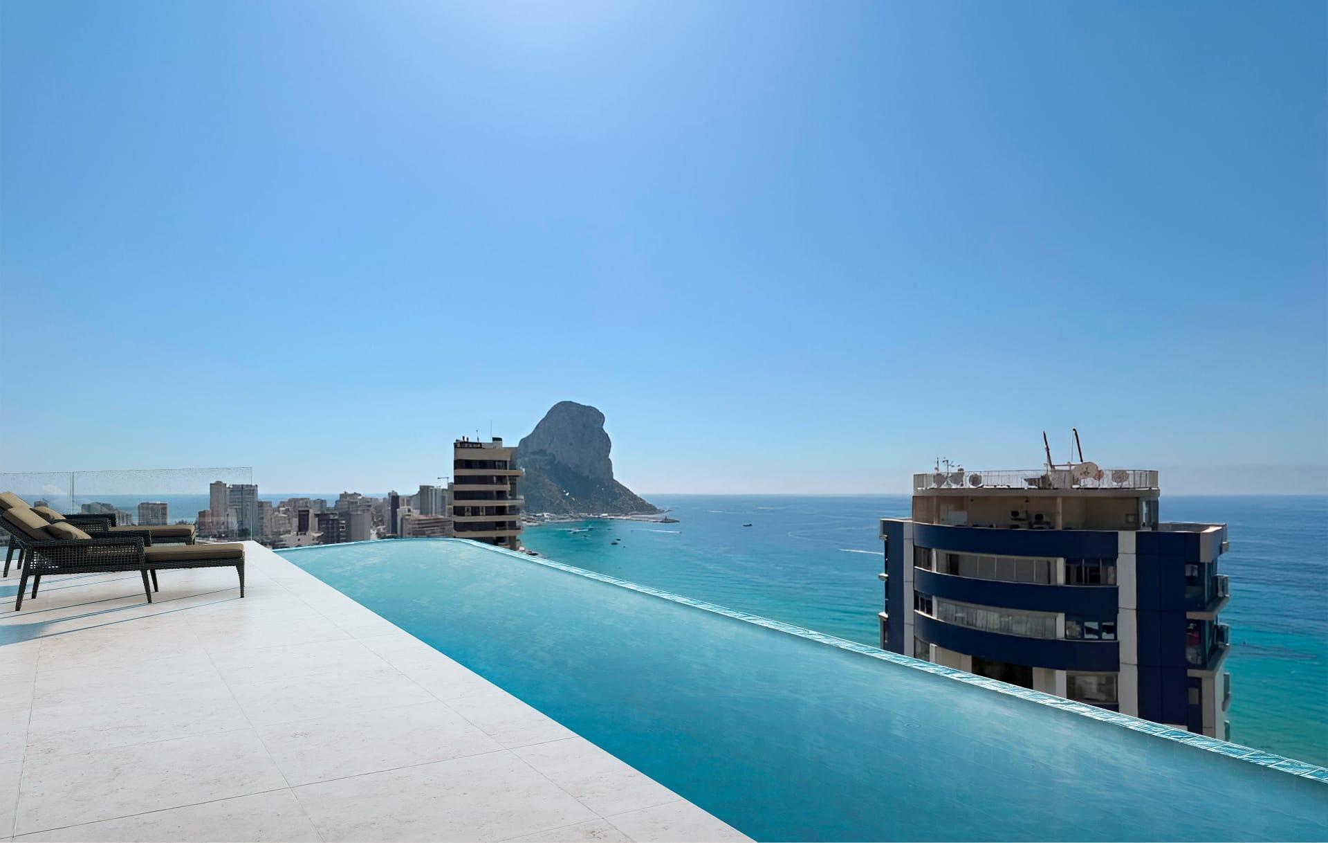 17-1 Luxury Apartments in Calpe just 3 Minutes from the Beach