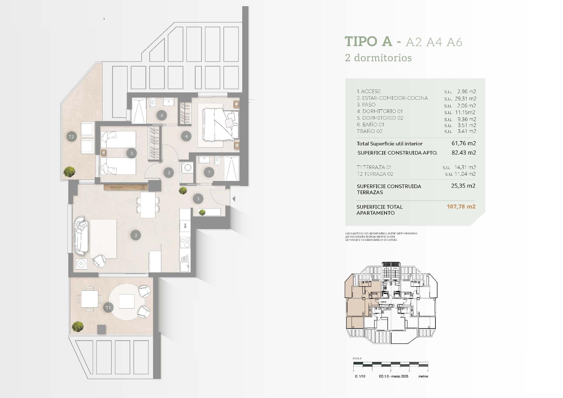 New Build Apartments for Sale in Calpe – 200 m from Arenal Beach