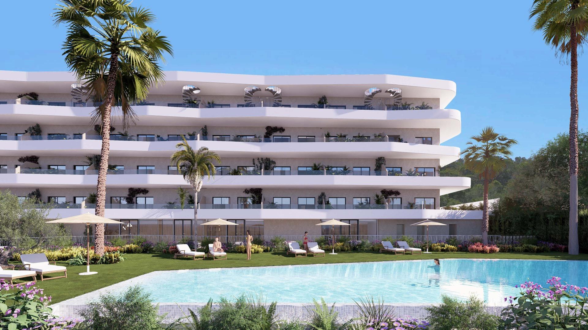 New-Build Residential Apartments in La Nucía with all facilities nearby