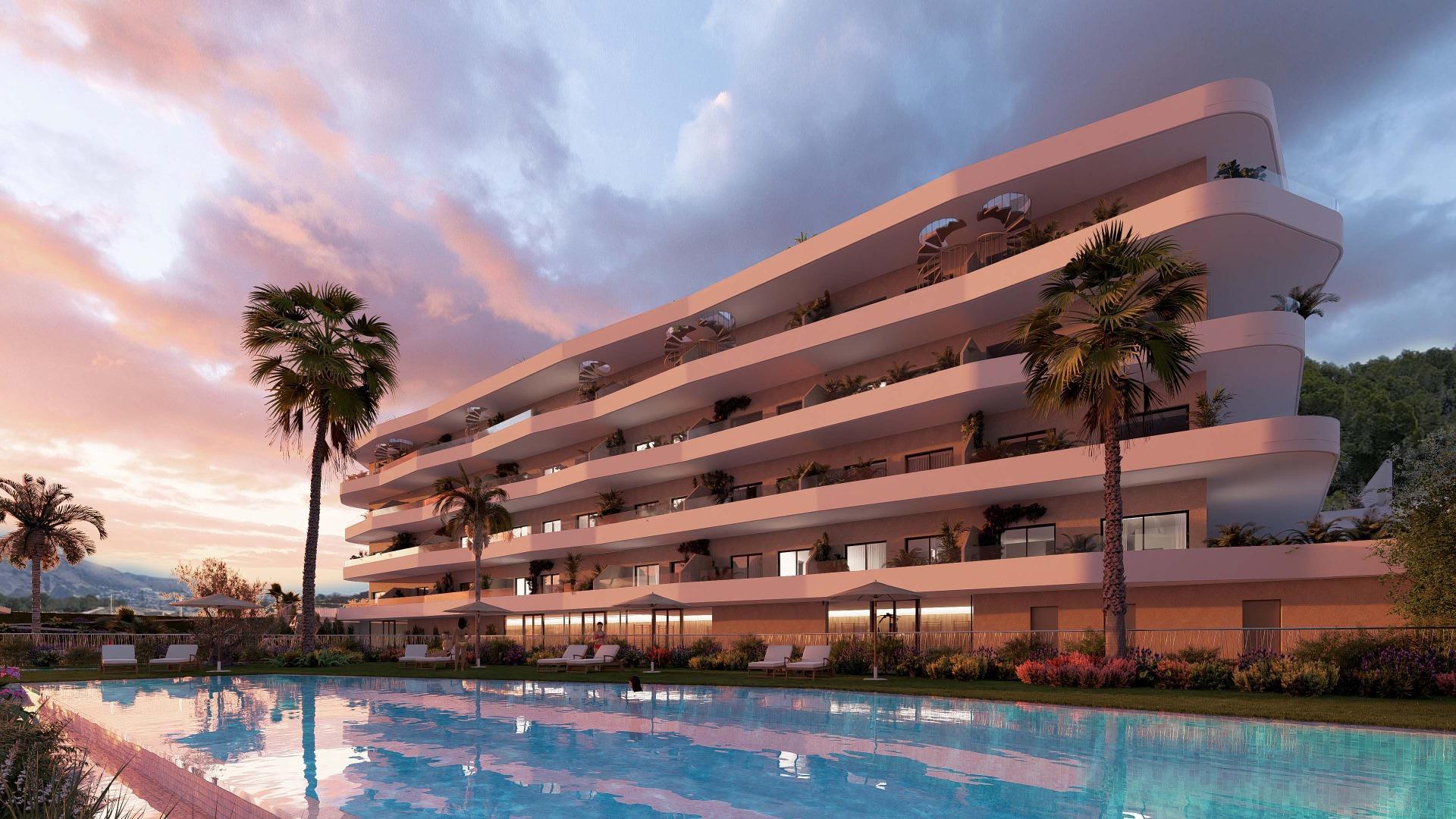 14-1 New-Build Residential Apartments in La Nucía with all facilities nearby
