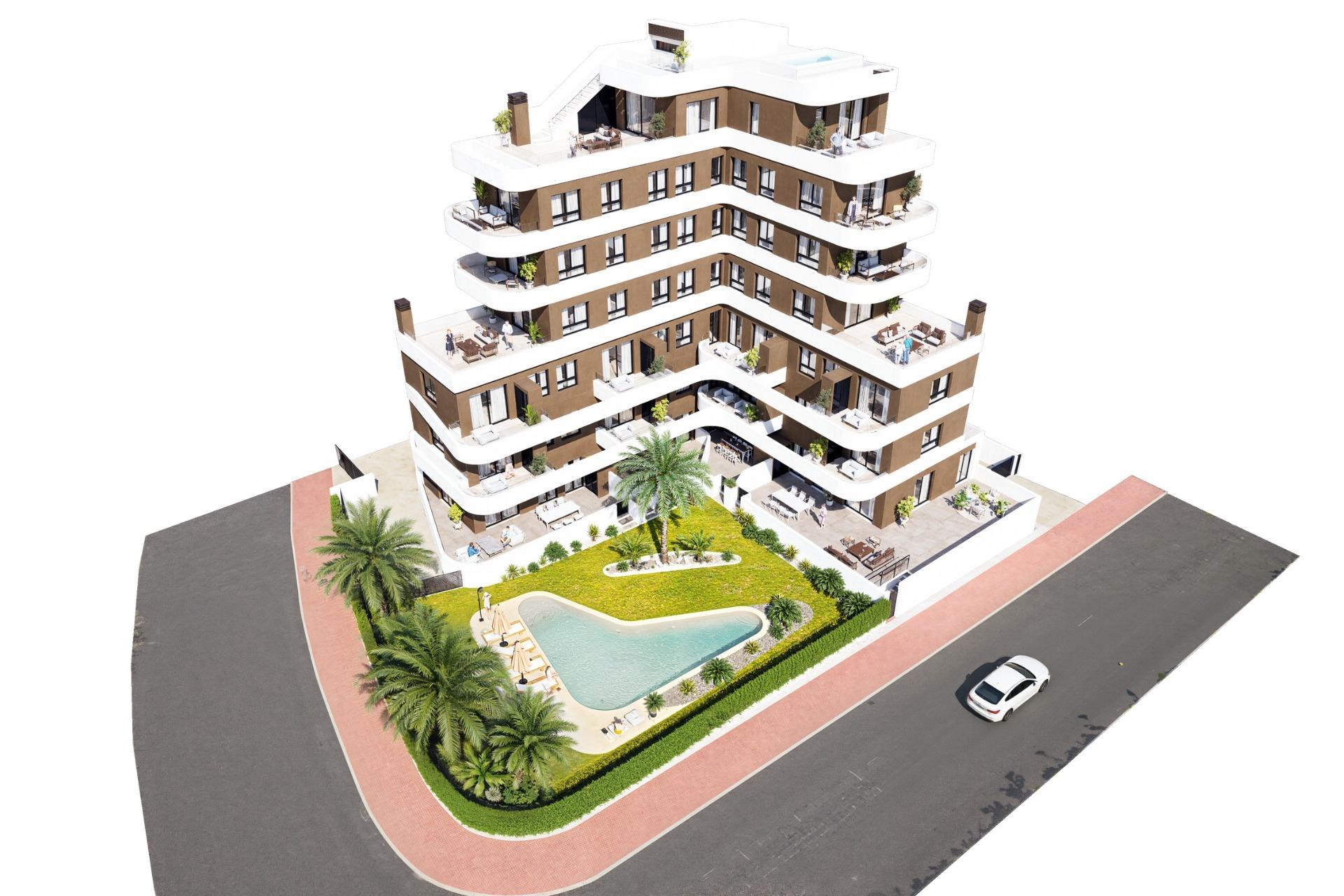 New Build Apartments in Guardamar del Segura – Modern Living Just 1.4 km from the Beach