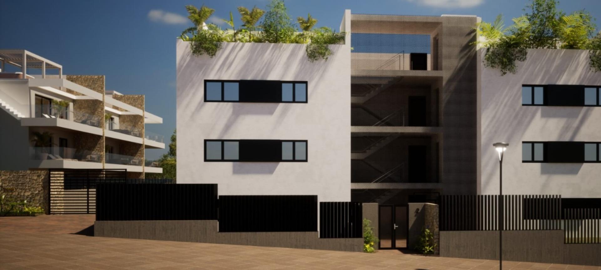 NEW BUILD RESIDENTIAL COMPLEX WITH THE SEA VIEW IN FINESTRAT