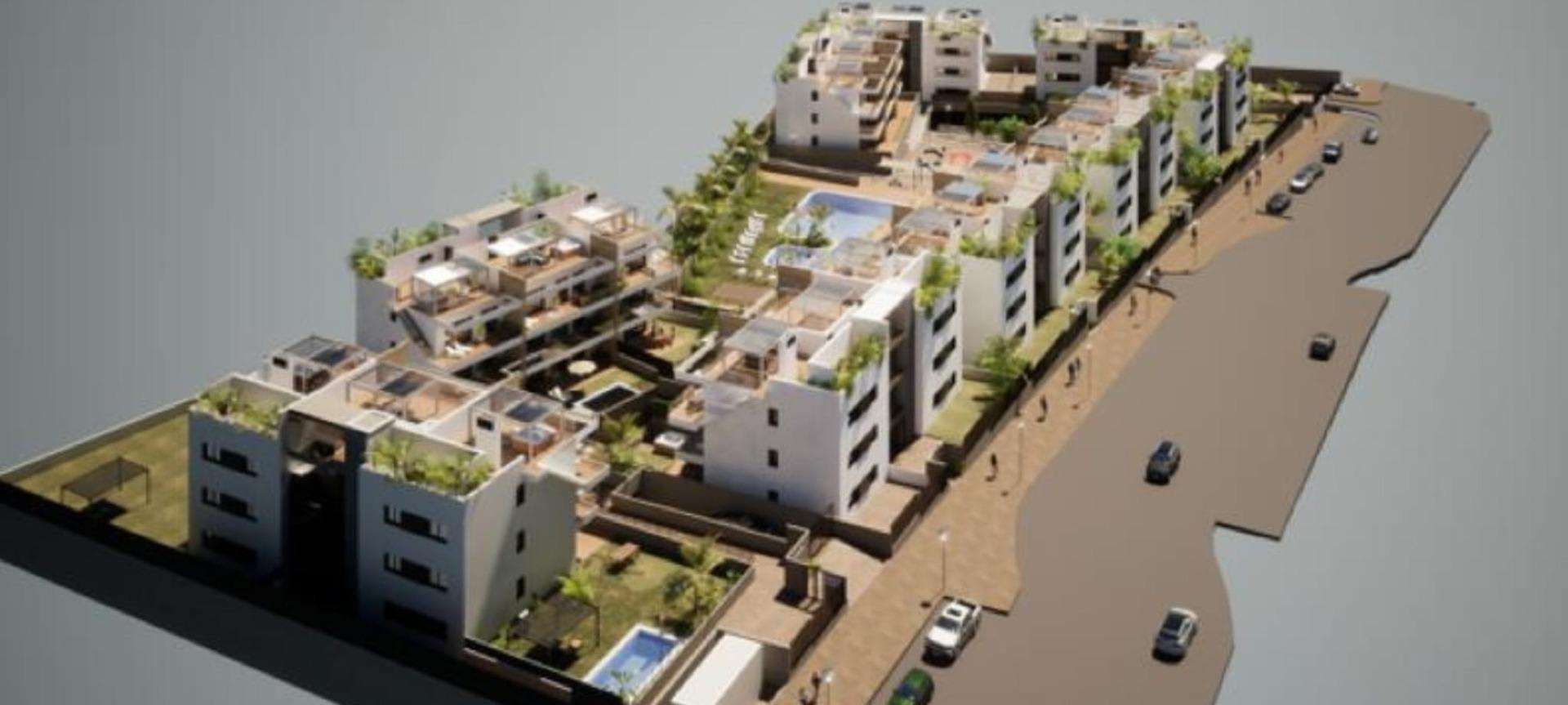 NEW BUILD RESIDENTIAL COMPLEX WITH THE SEA VIEW IN FINESTRAT