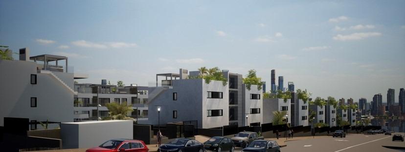 NEW BUILD RESIDENTIAL COMPLEX WITH THE SEA VIEW IN FINESTRAT