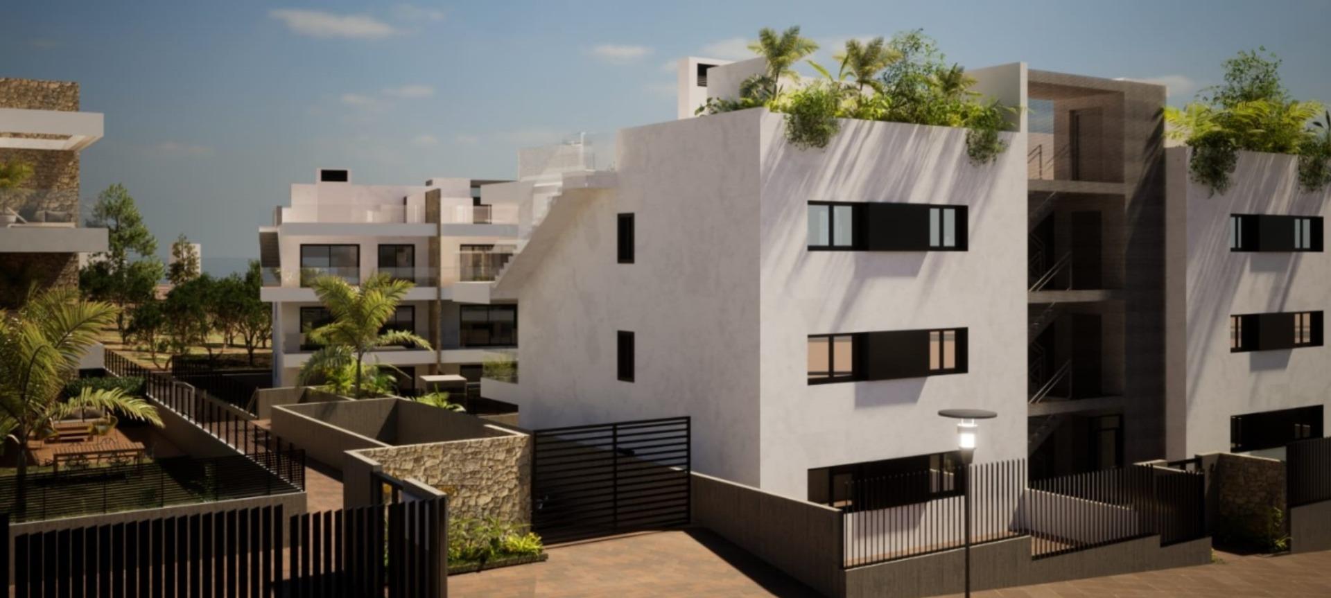 NEW BUILD RESIDENTIAL COMPLEX WITH THE SEA VIEW IN FINESTRAT