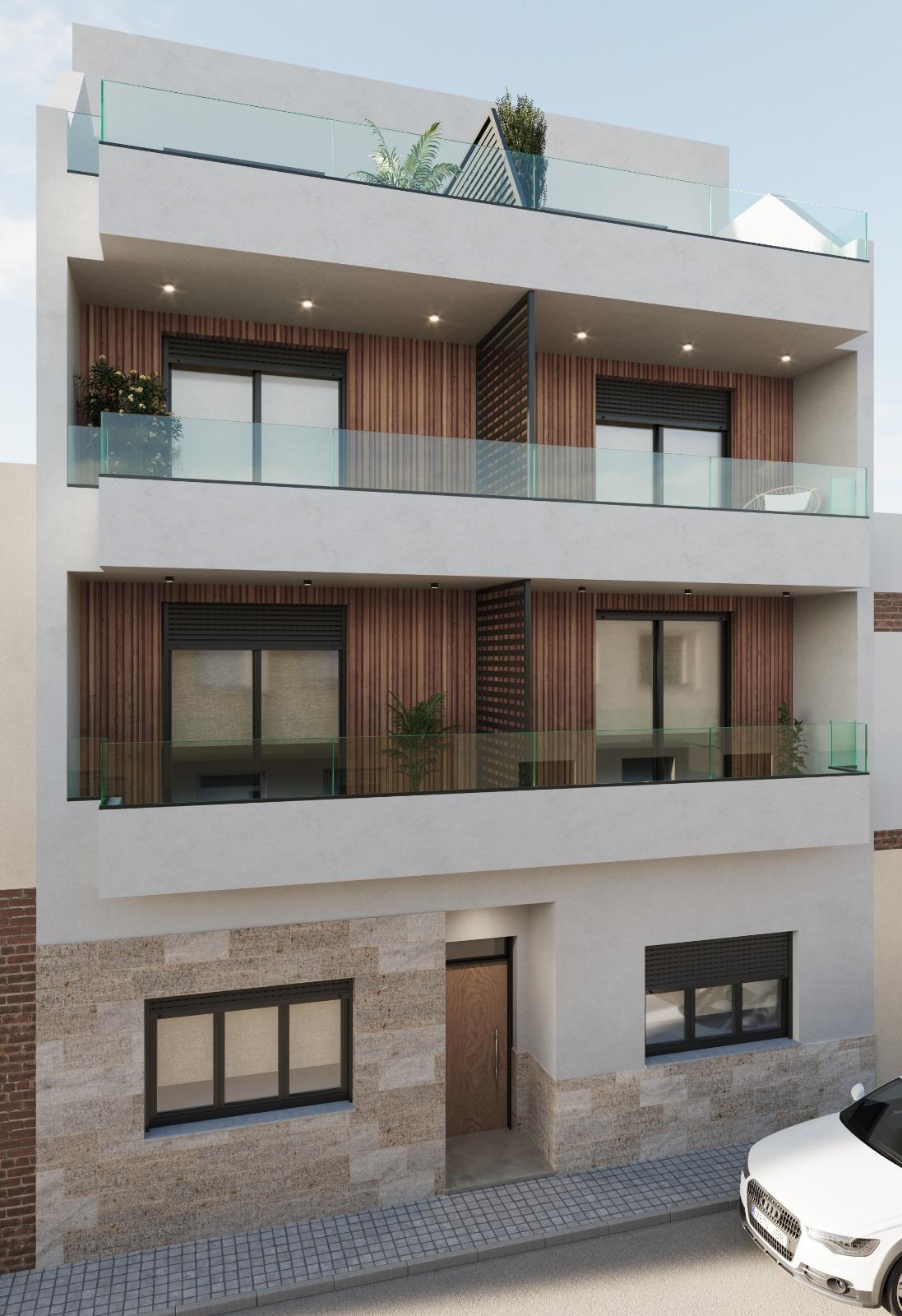 13-1 Modern, newly built apartments in the centre of Torrevieja, just 200 m from the sea