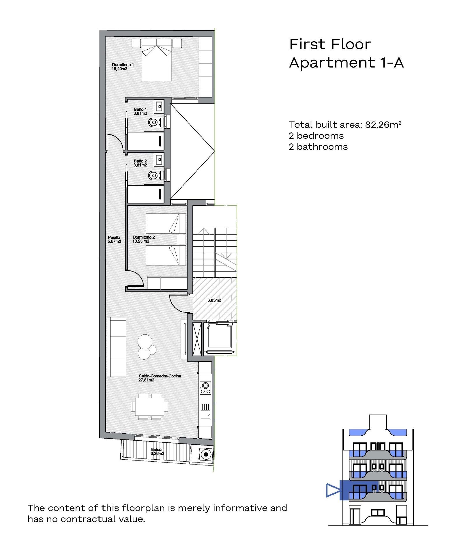 Modern New Build Apartments in the Heart of Torrevieja, Just 600 m from the Sea