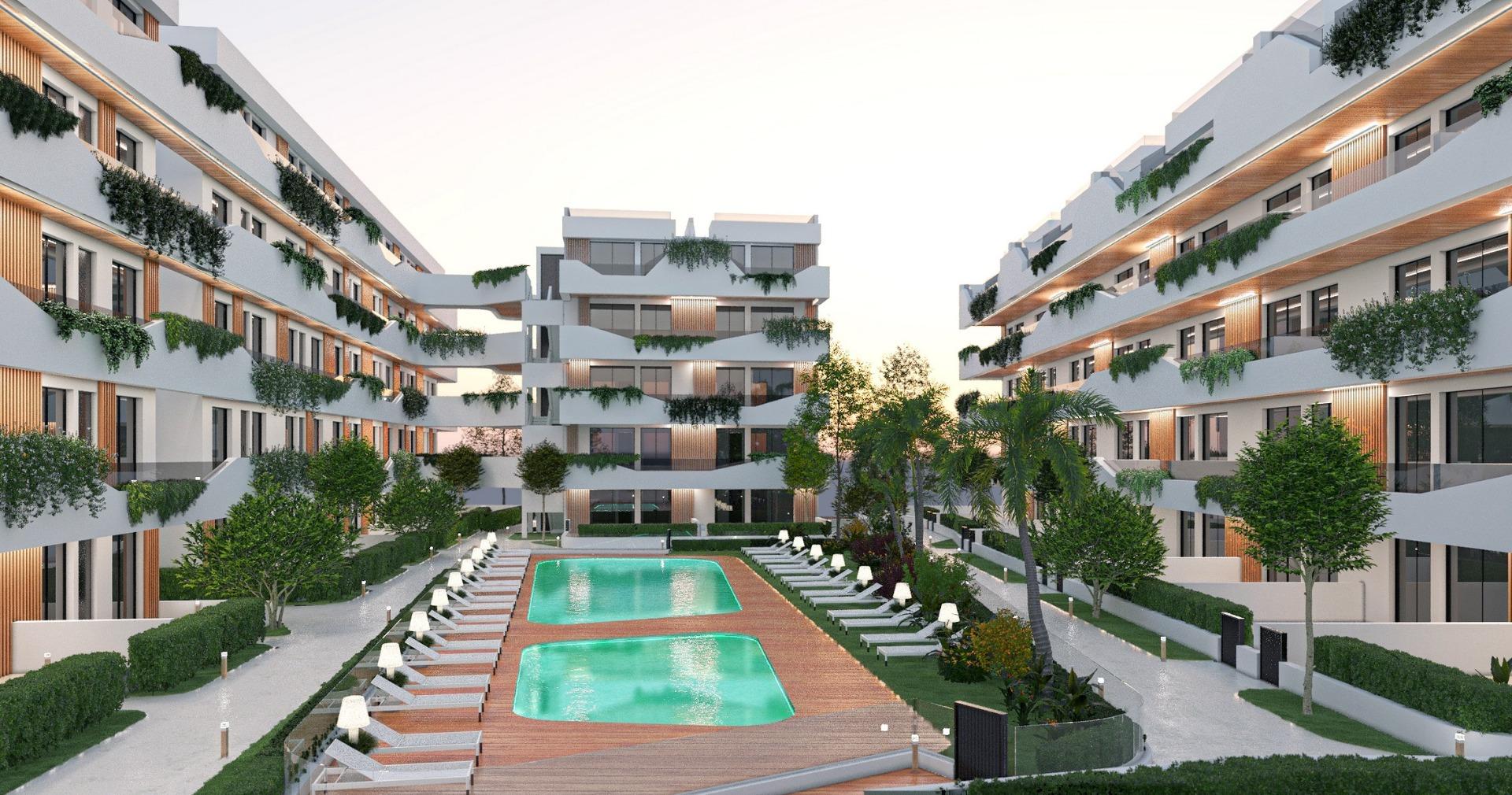 9-1 New Build Tourist Apartments in Santiago de la Ribera, San Javier – Just 750m from the Beach