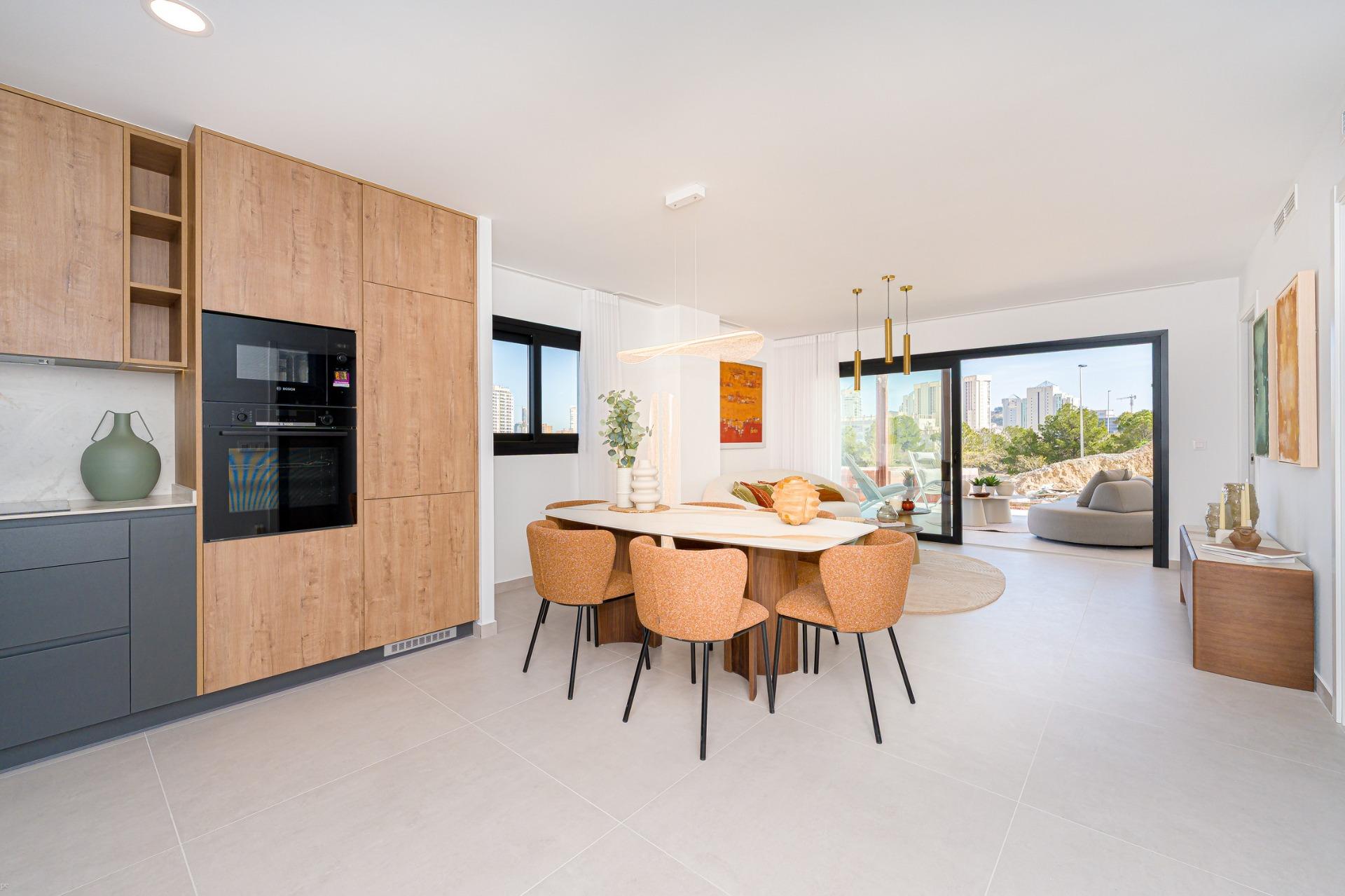 New Build Apartments in Cala Finestrat, Villajoyosa
