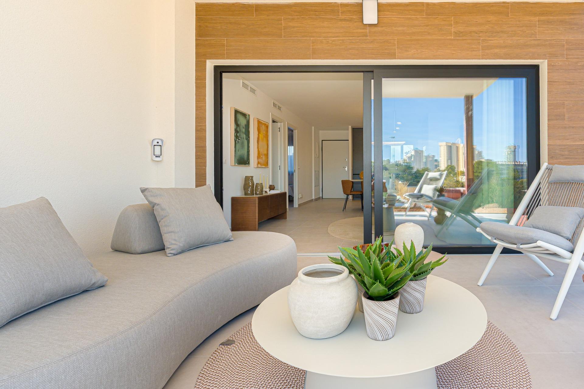 New Build Apartments in Cala Finestrat, Villajoyosa