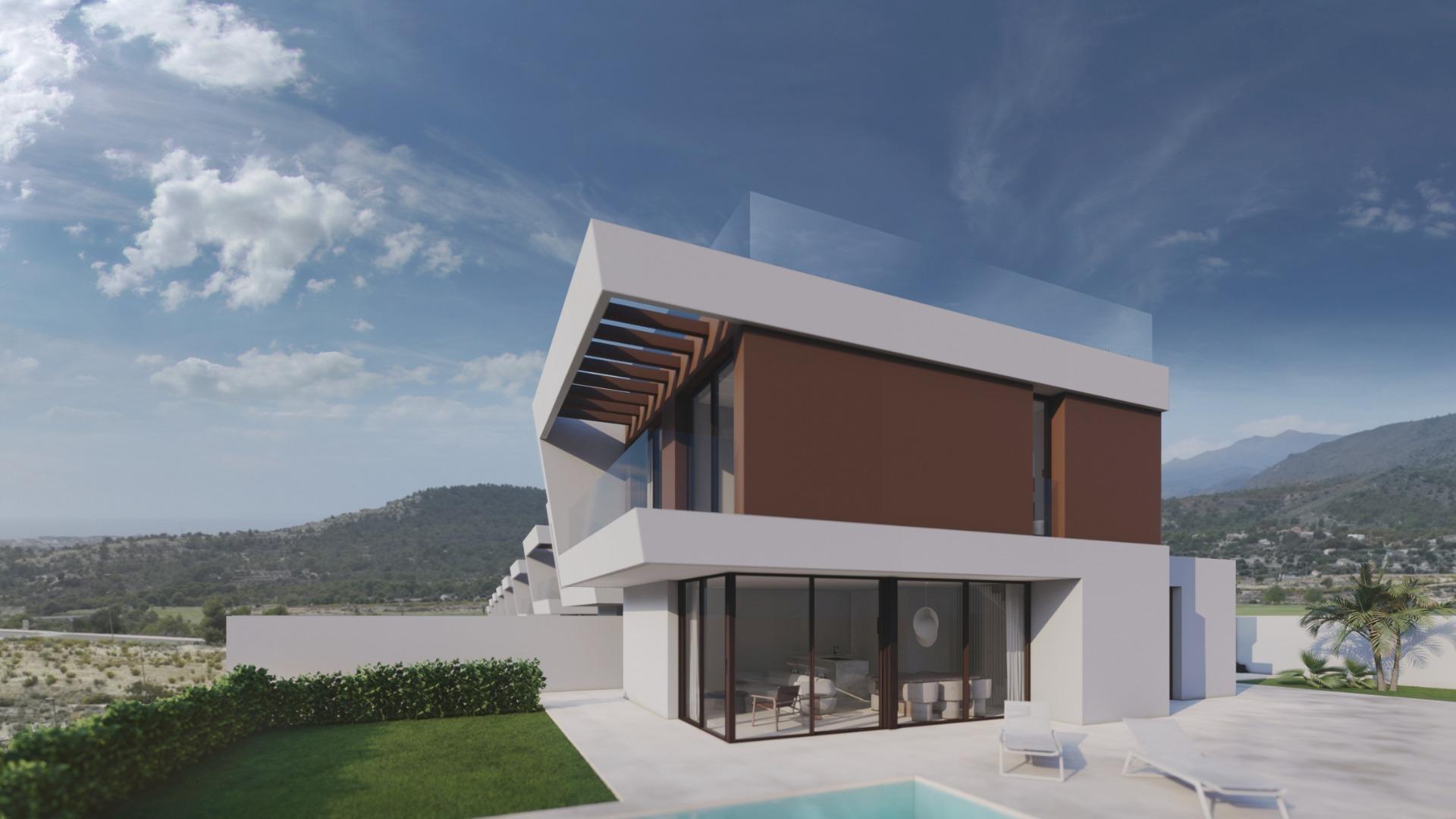 2-1 Modern Villas for Sale in the Heart of Costa Blanca, Alicante