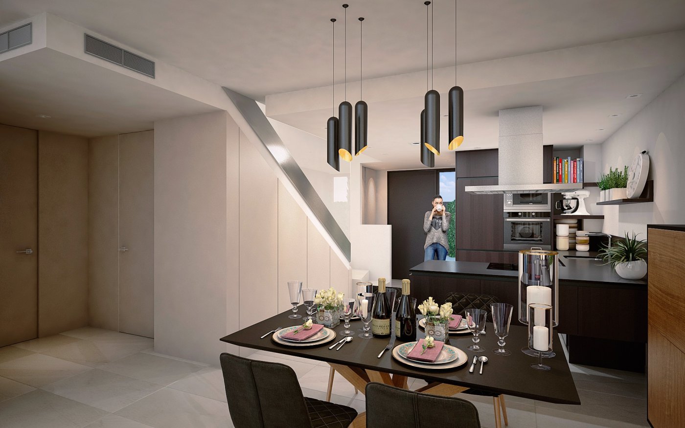 New Build Semi-Detached Villas with Private Pool in La Finca Golf Resort, Algorfa