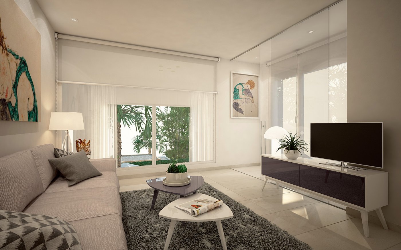 New Build Semi-Detached Villas with Private Pool in La Finca Golf Resort, Algorfa