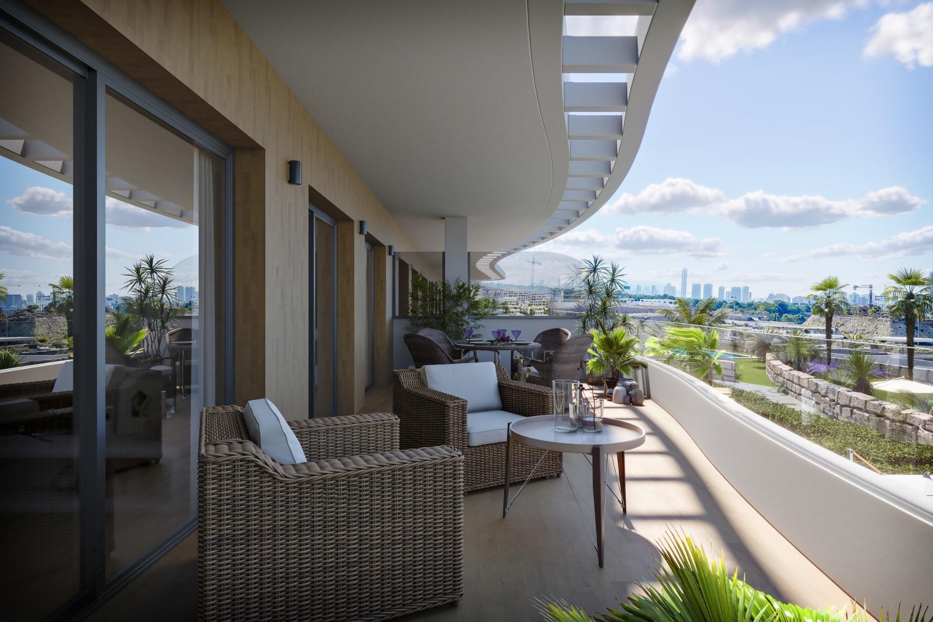 8-1 Luxury New Build Apartments and Villas with Panoramic Sea Views in Finestrat