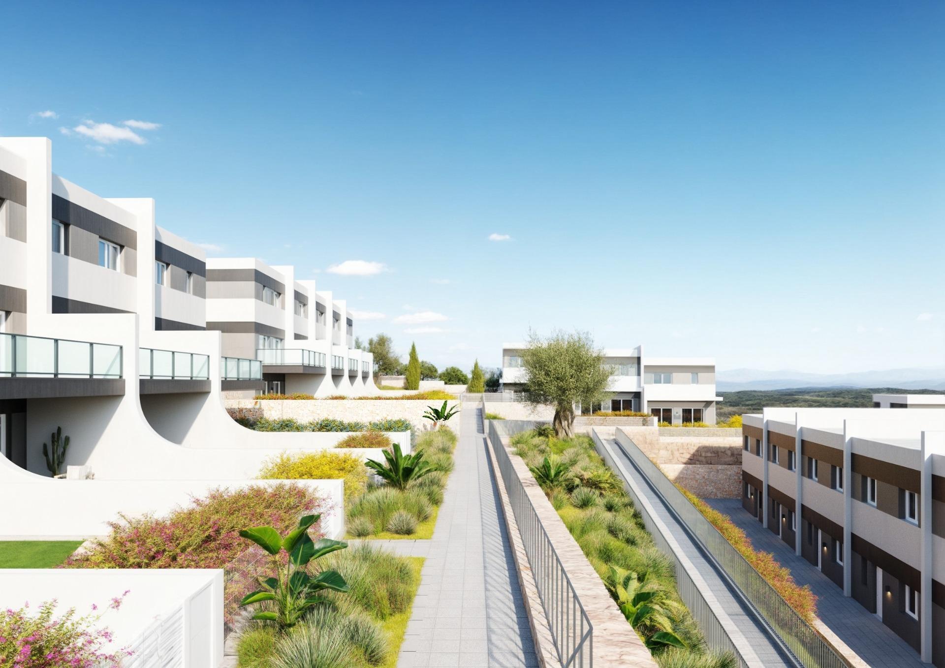 Modern 3 Bedroom Townhouses for Sale in Balcon de Finestrat Costa Blanca