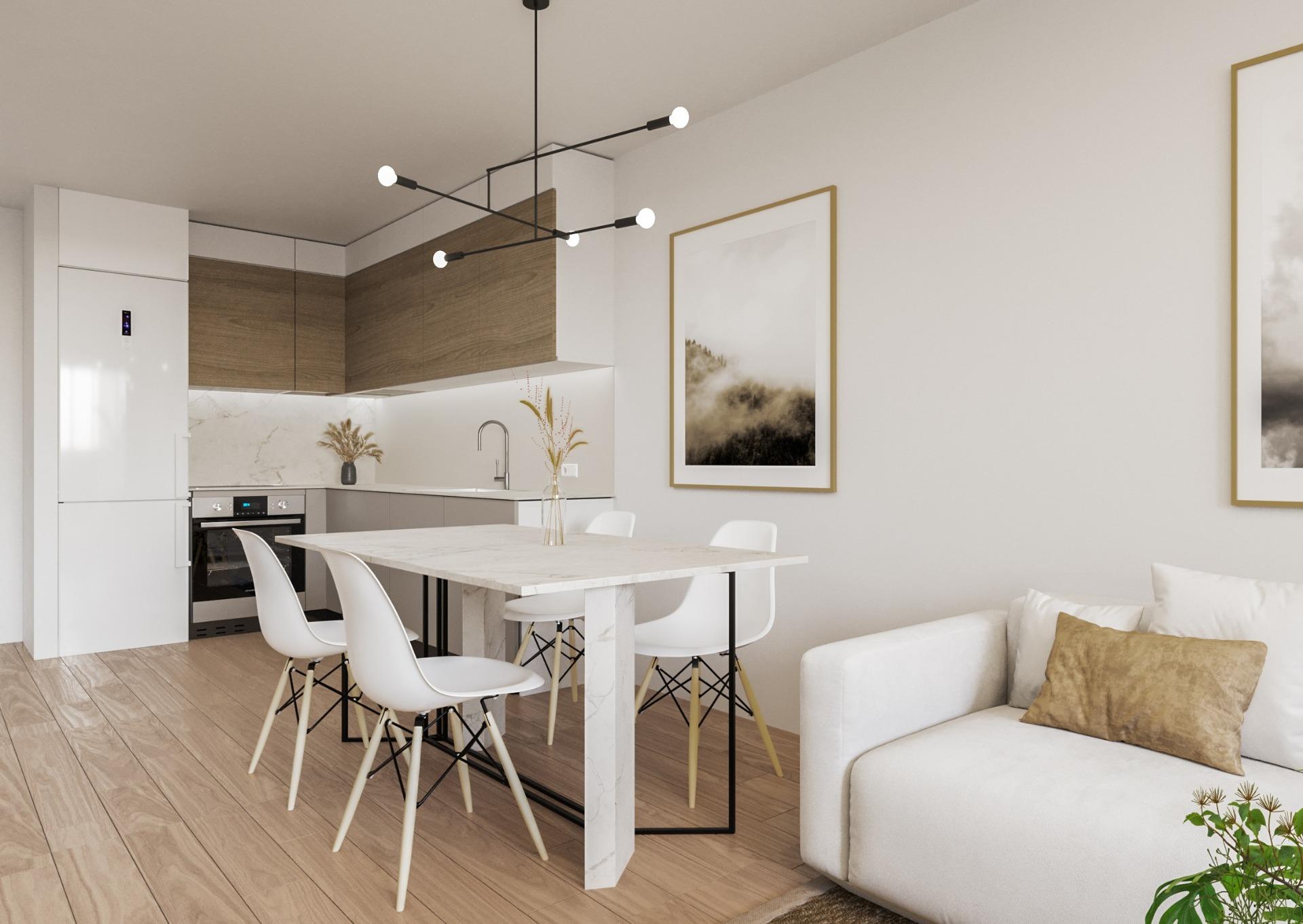New Build Apartments in the Heart of Torrevieja Just 400 m from Playa del Cura